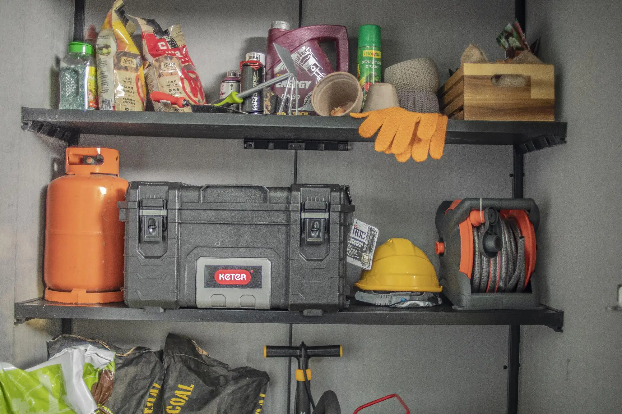 Keter Aufbewahrungsschrank High Store+ 140 x 73,6 x 170 cm