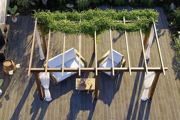 Terrassen-Schattenspender