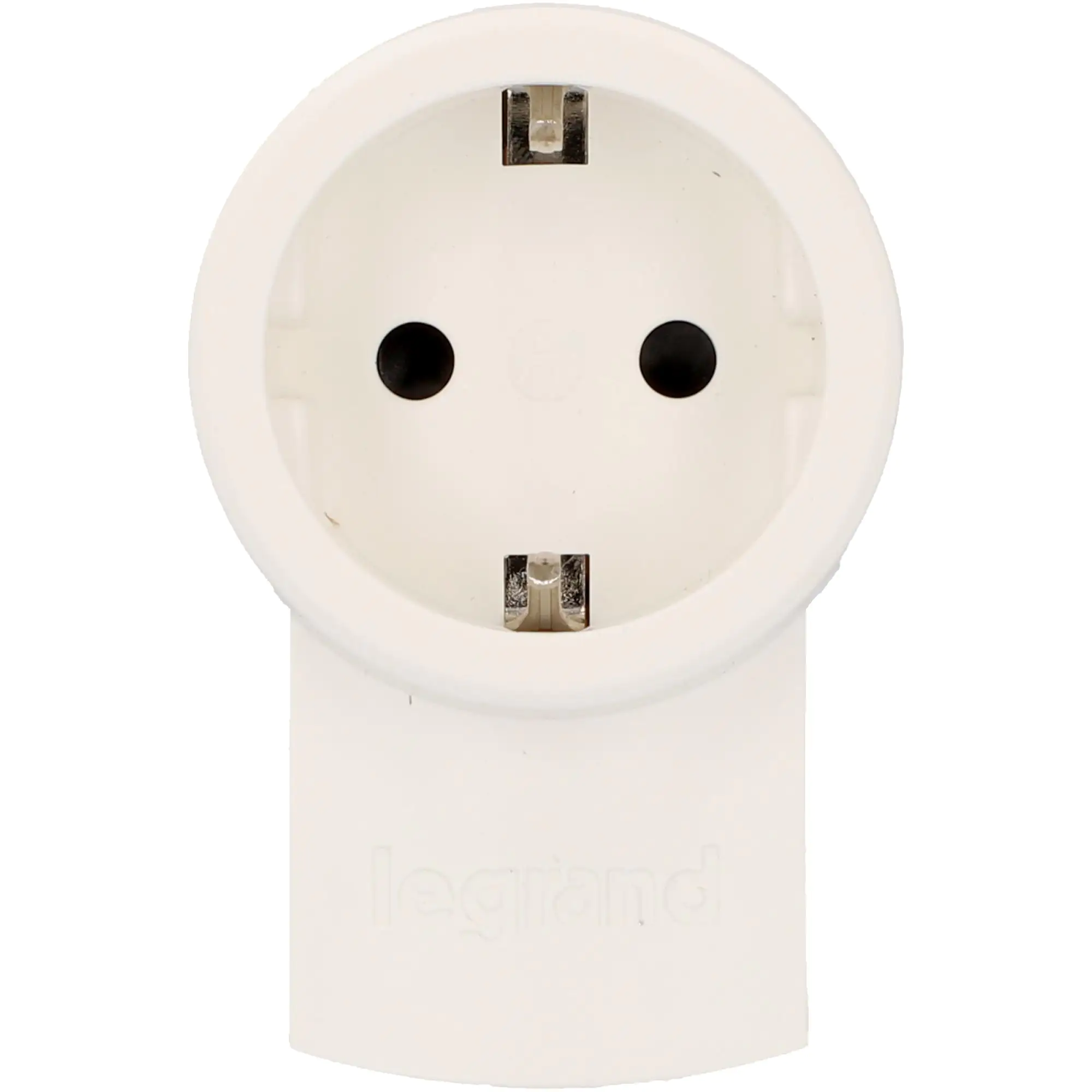 LEGRAND Schutzkontakt-Stecker integrierte Kupplung weiß LEGRAND Schutzkontakt-Stecker integrierte Kupplung weiß