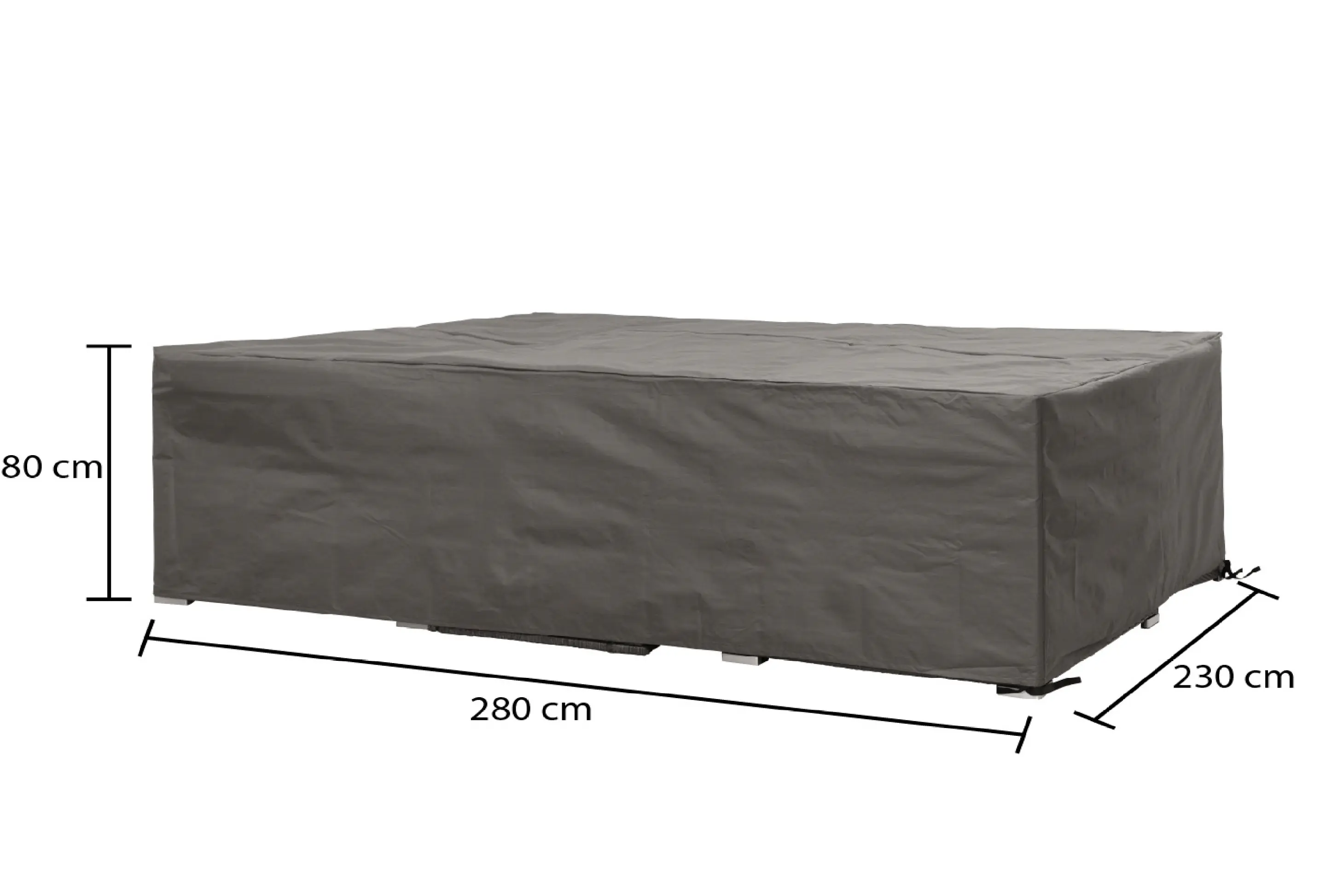 Winza Outdoor Covers Premium Schutzhülle Loungeset XL Maße 280x230x80 cm Material PP MFY Winza Outdoor Covers Premium Schutzhülle Loungeset XL Maße 280x230x80 cm Material PP MFY