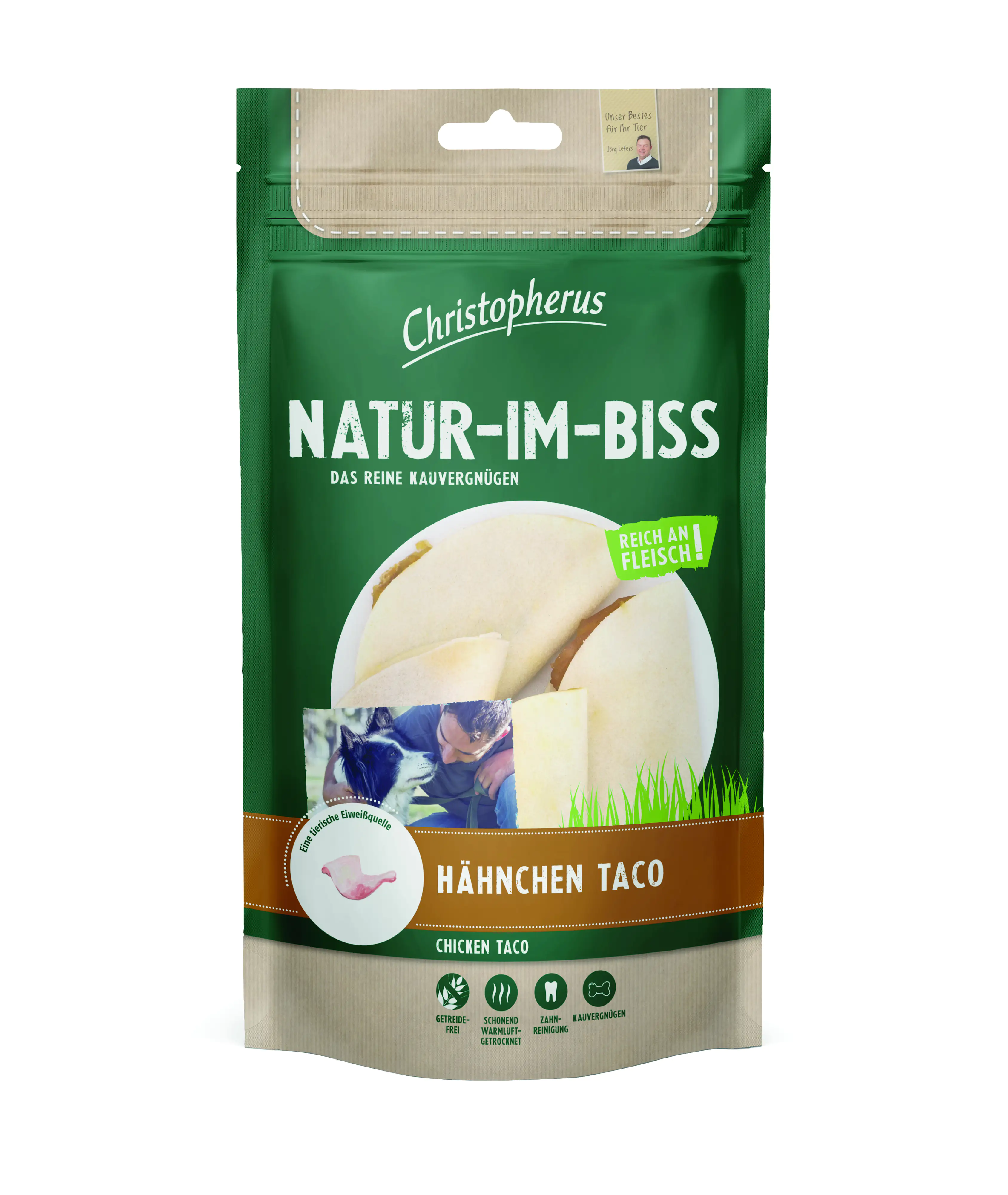 Christopherus Snack Hähnchen Taco 65 g