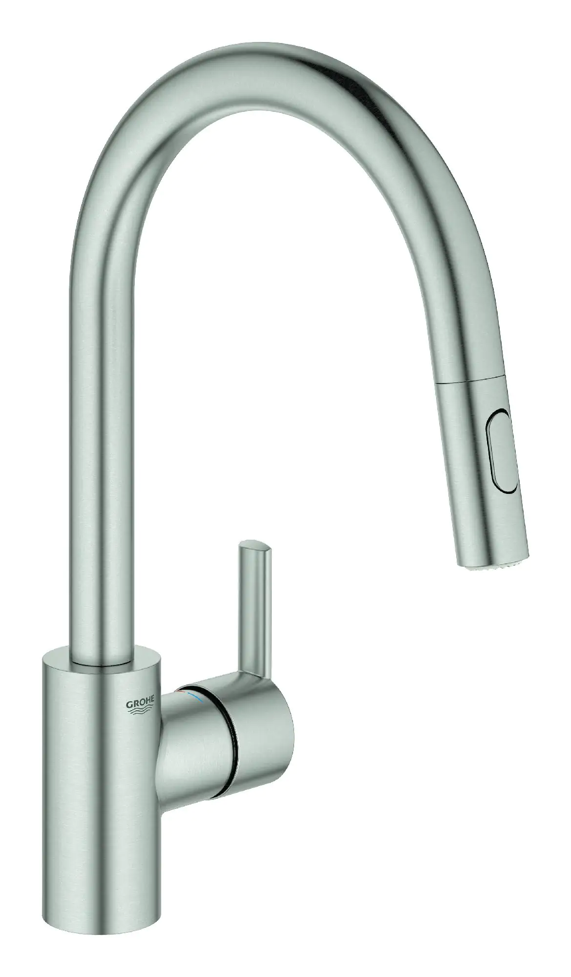 Grohe Spültischarmatur Feel supersteel, mit Handbrause Grohe Spültischarmatur Feel supersteel, mit Handbrause