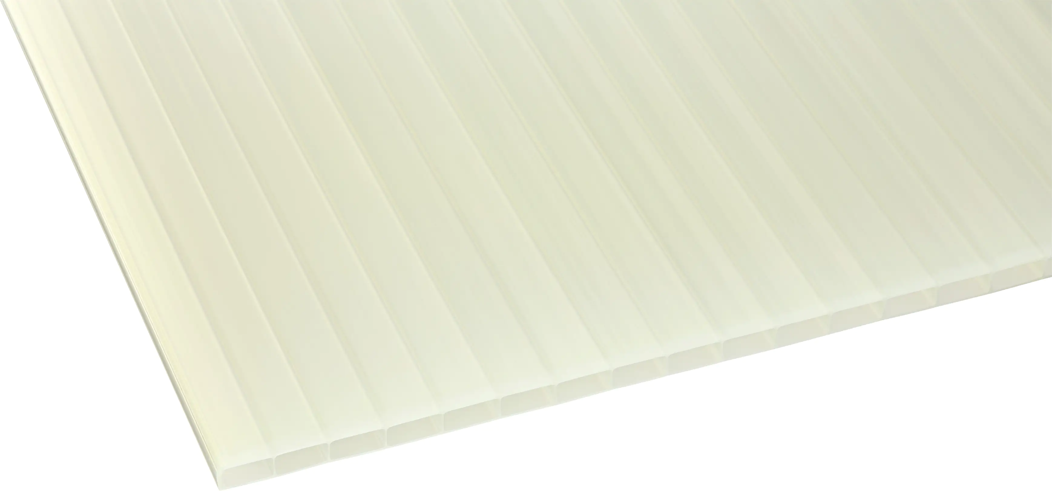 Gutta Premium Terrassendach 410,2 x 406 cm weiß Klima blue 16 mm