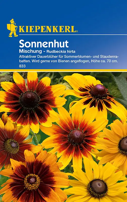 Kiepenkerl Sonnenhut Mischung Rudbeckia hirta, Inhalt: ca. 50 Pflanzen
