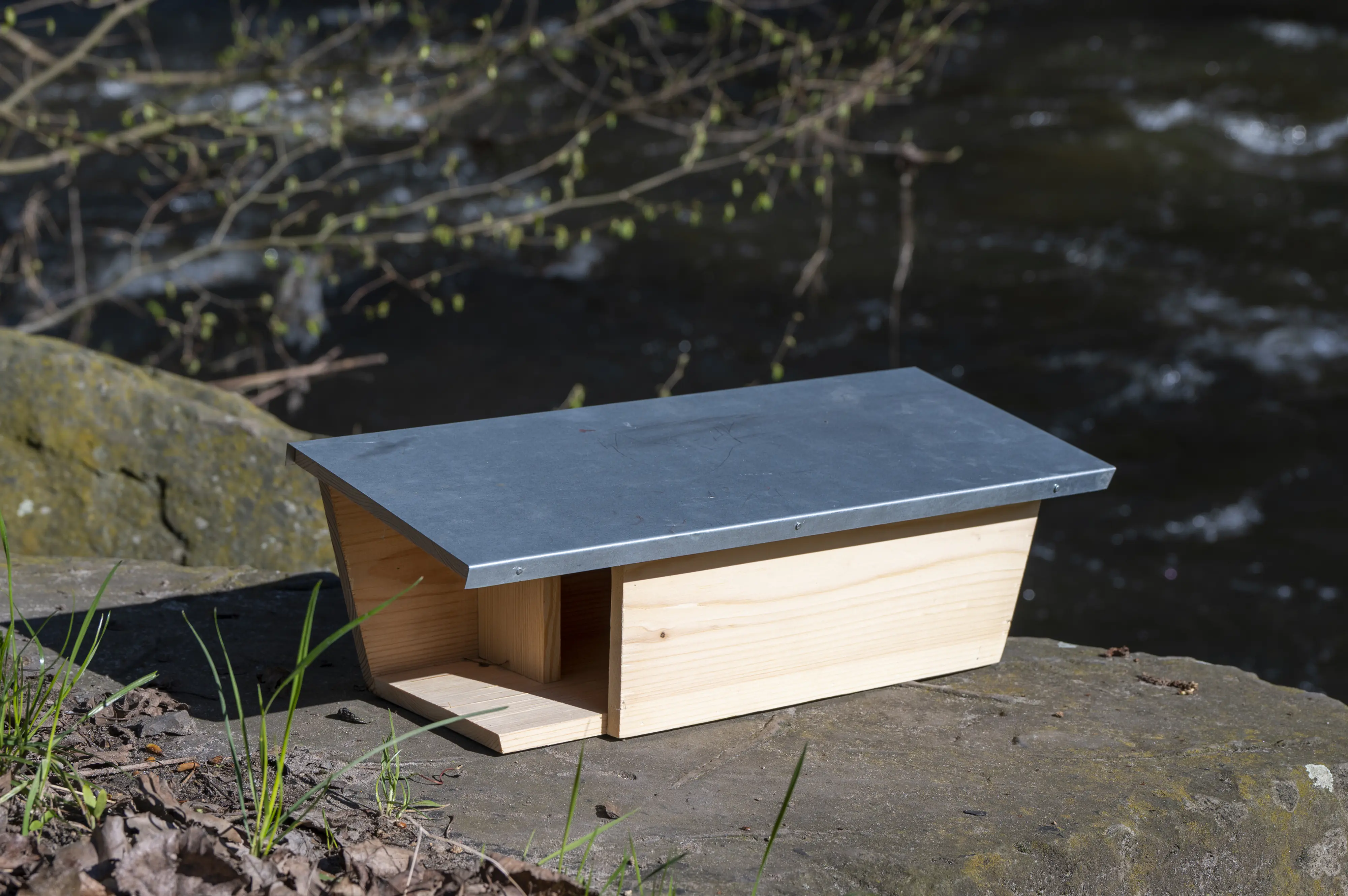 Dobar Nistkasten Bachstelze 48 x 14 x 15 cm natur