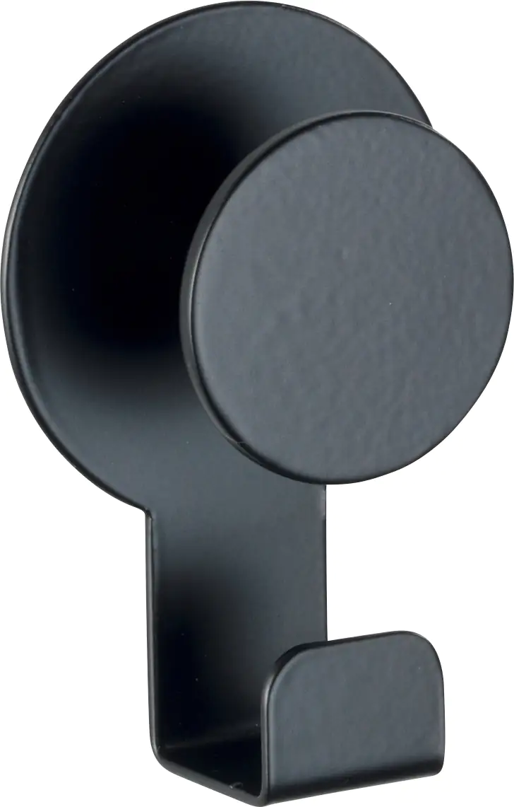 Wenko Haken Blandas Edelstahl, schwarz matt