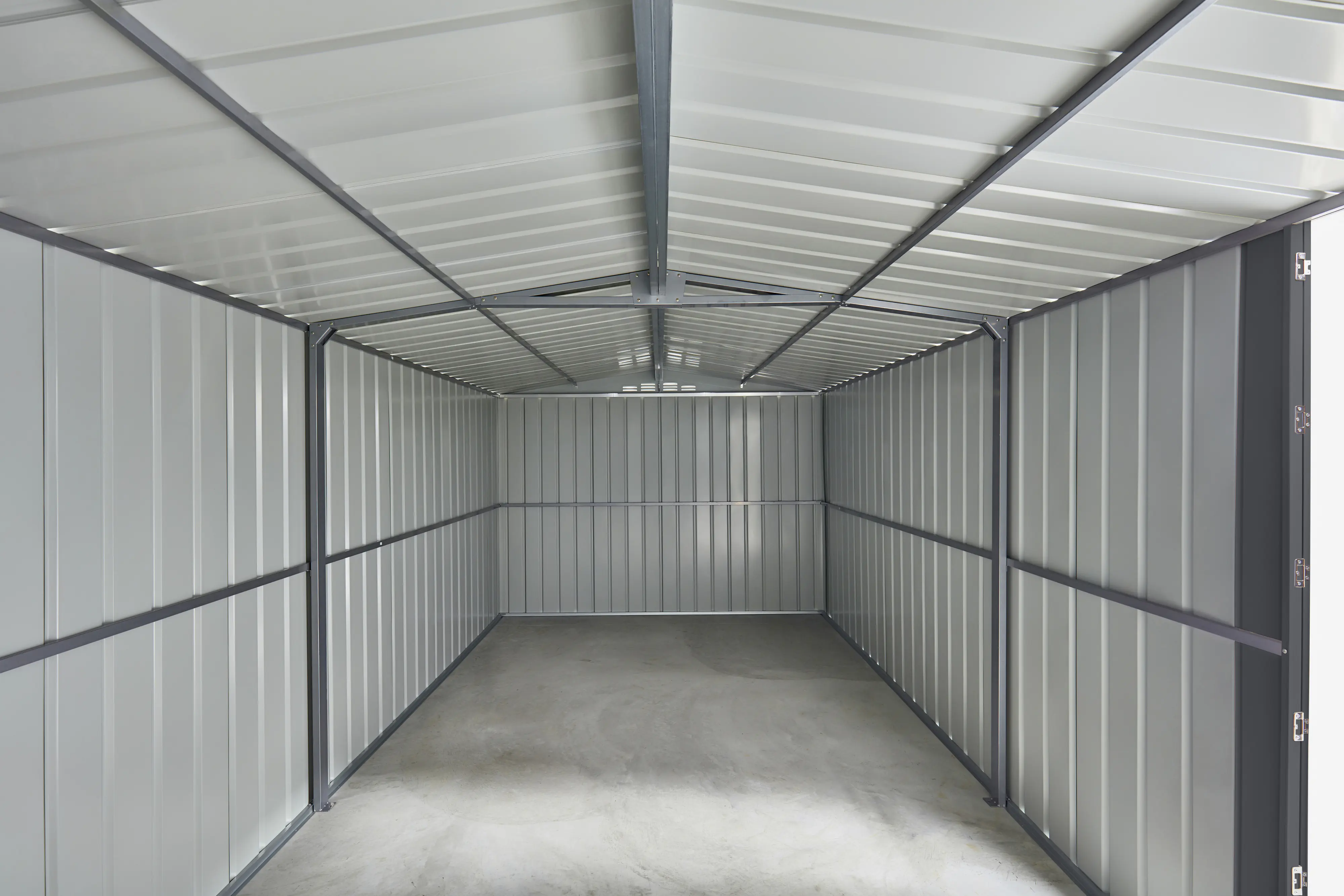 Globel Metallgerätehaus Worker MWK 1510 464 x 308 x 225 cm anthrazit