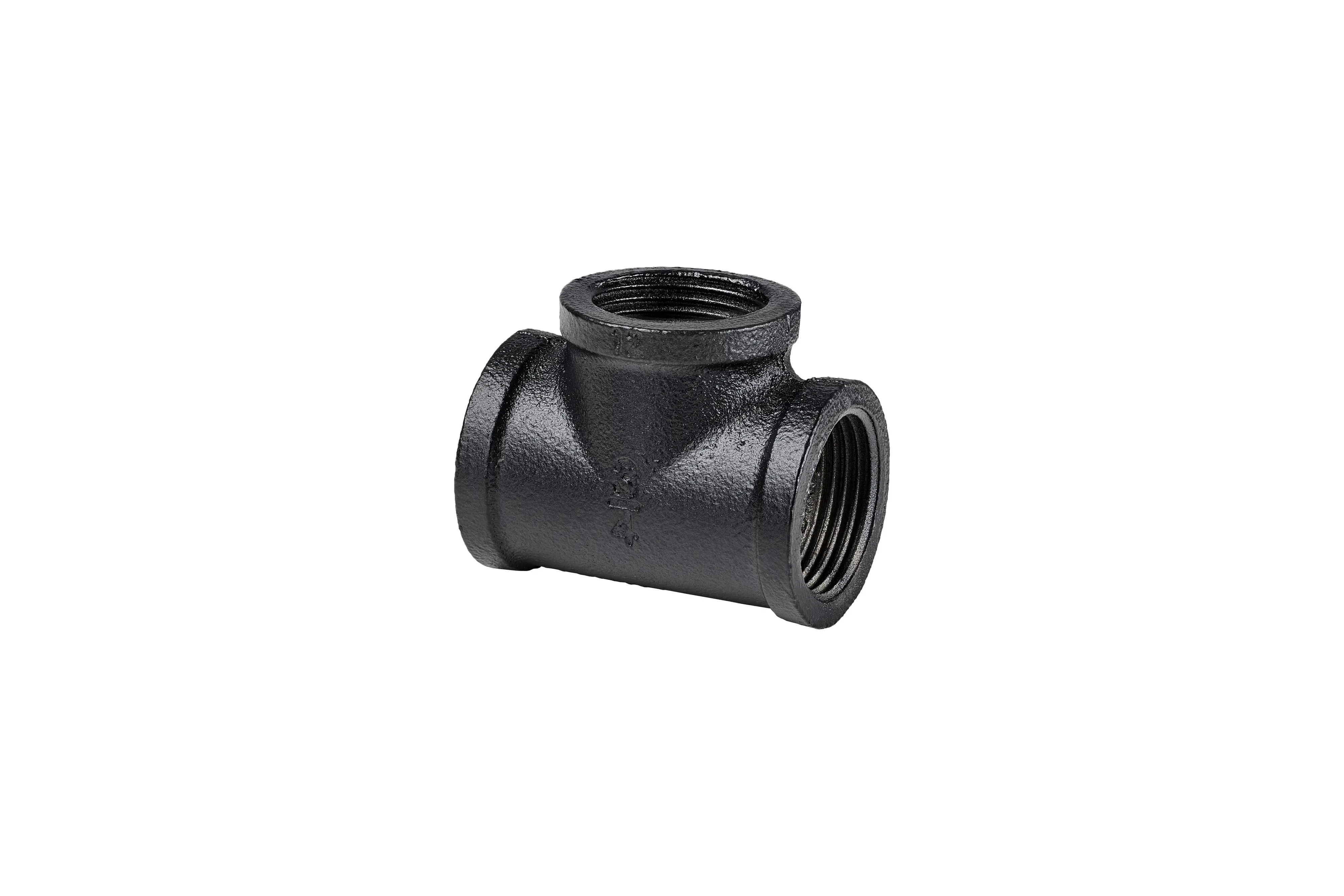Dolle T-Verbinder für Pipe-Regalsystem 20 mm (3/4") schwarz matt