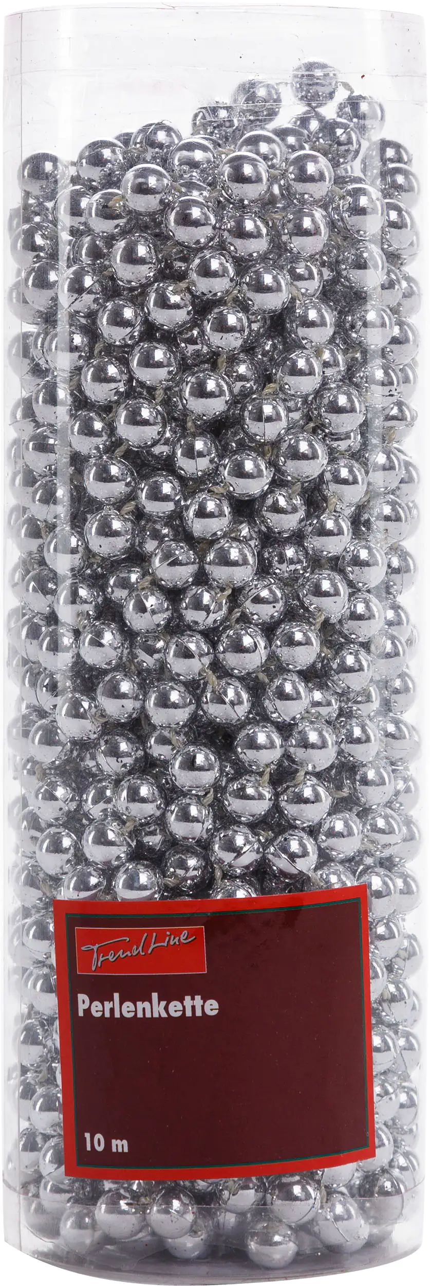 2076601539148_01 TrendLine Perlenkette bruchfest, langlebig 10 m silber