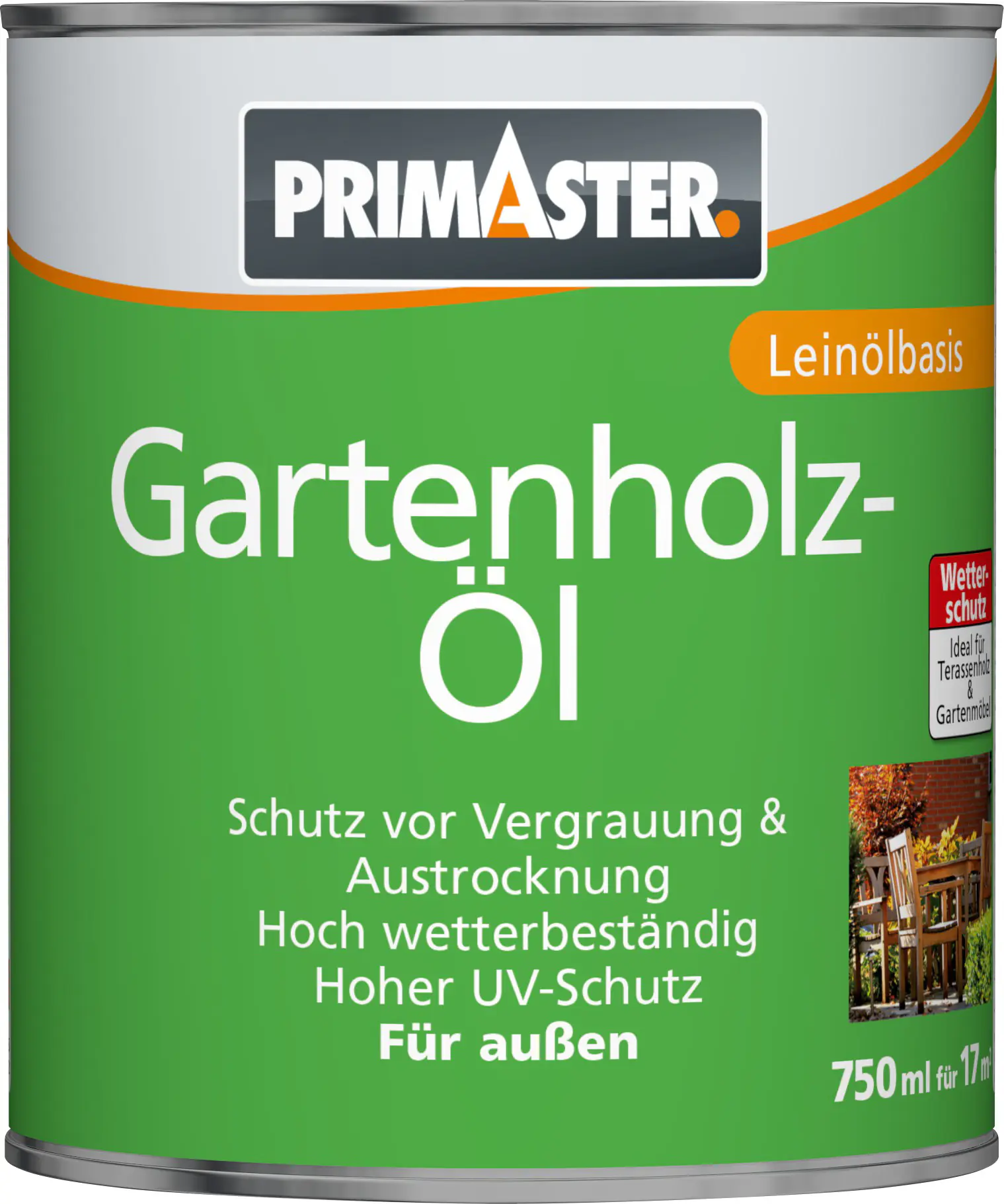 Primaster Gartenholzöl 750 ml teak