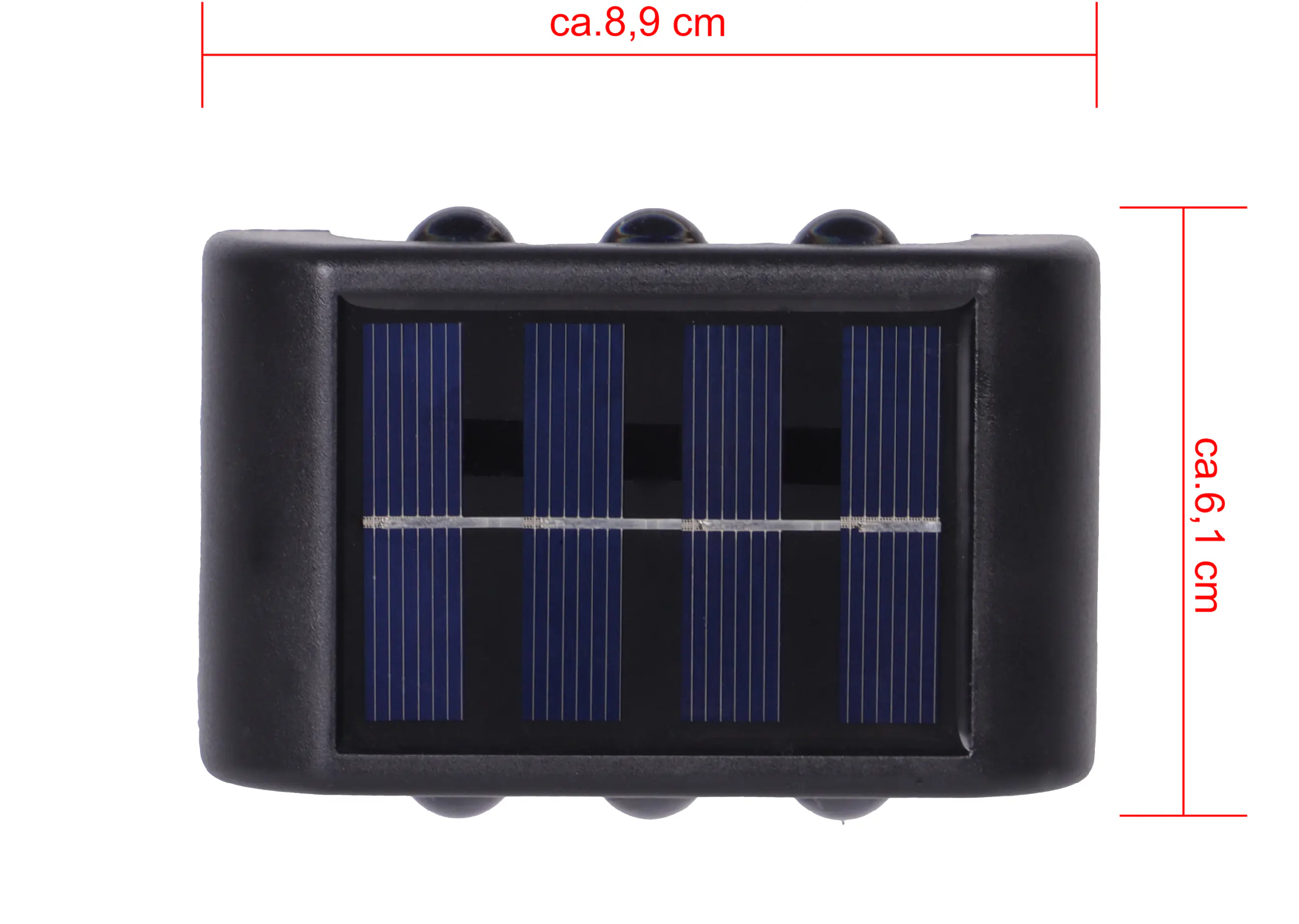 Dapo LED Solar Wandleuchte Kanu 8,9 cm warmweiß