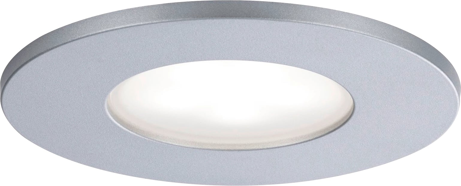 Paulmann HomeSpa 3er Set LED Einbauleuchte Calla chrom 9 cm schwenkbar
