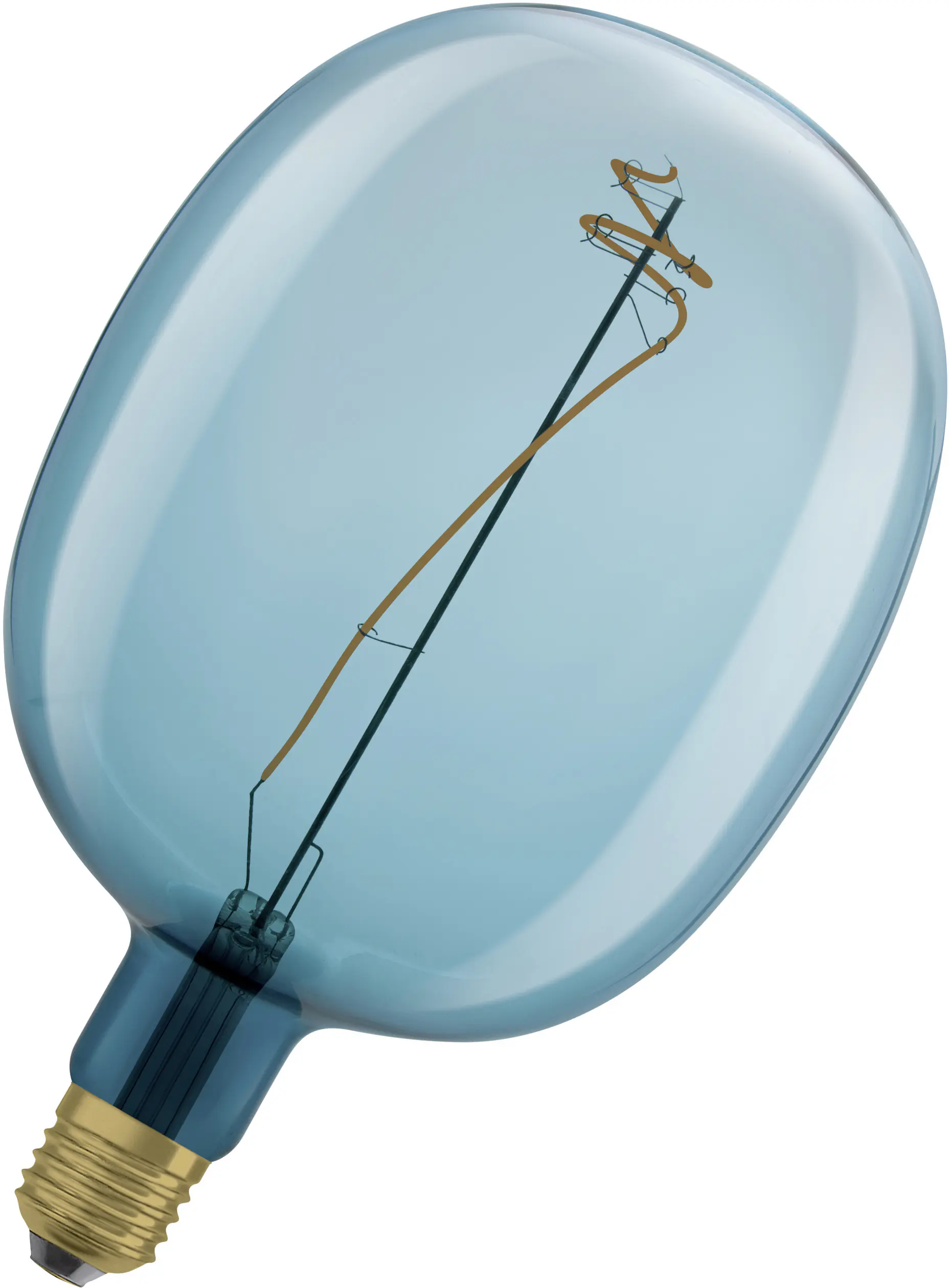 Ledvance LED Leuchtmittel Vintage 1906 Ballon10 E27 4,5 W dimmbar blau