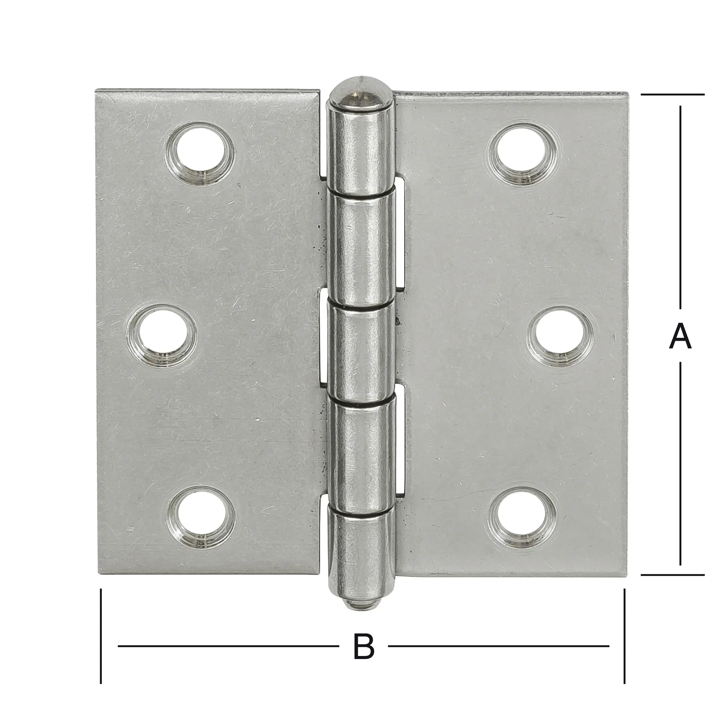 Vormann Käntige Scharniere 63 x 63 mm