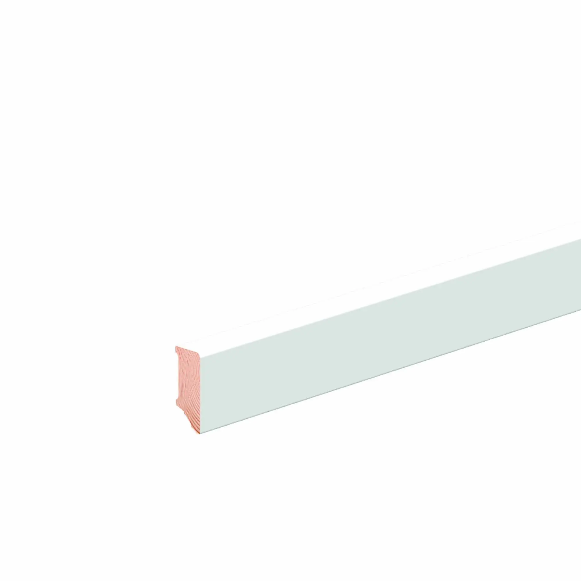 Neuhofer Fußleiste 240 cm x 40 x 16 mm weiß