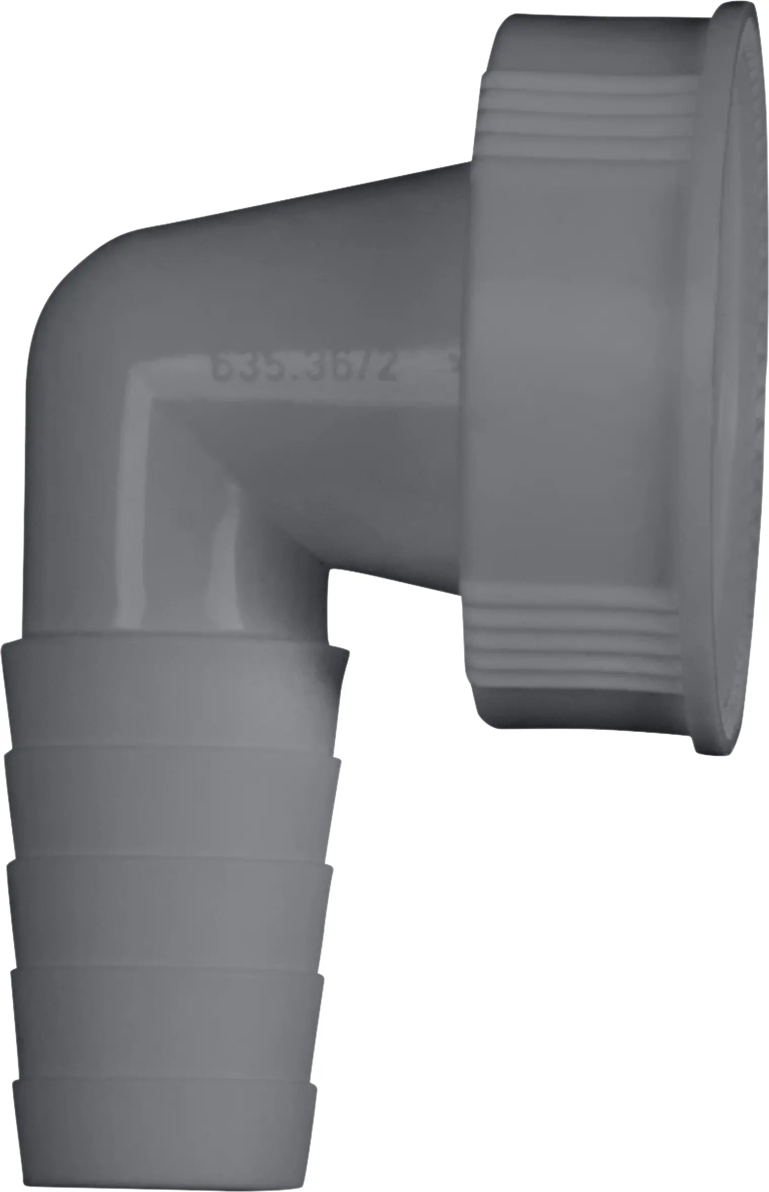 Cornat Kunststoff Winkel-   Schlauchanschluss 1,25 Zoll