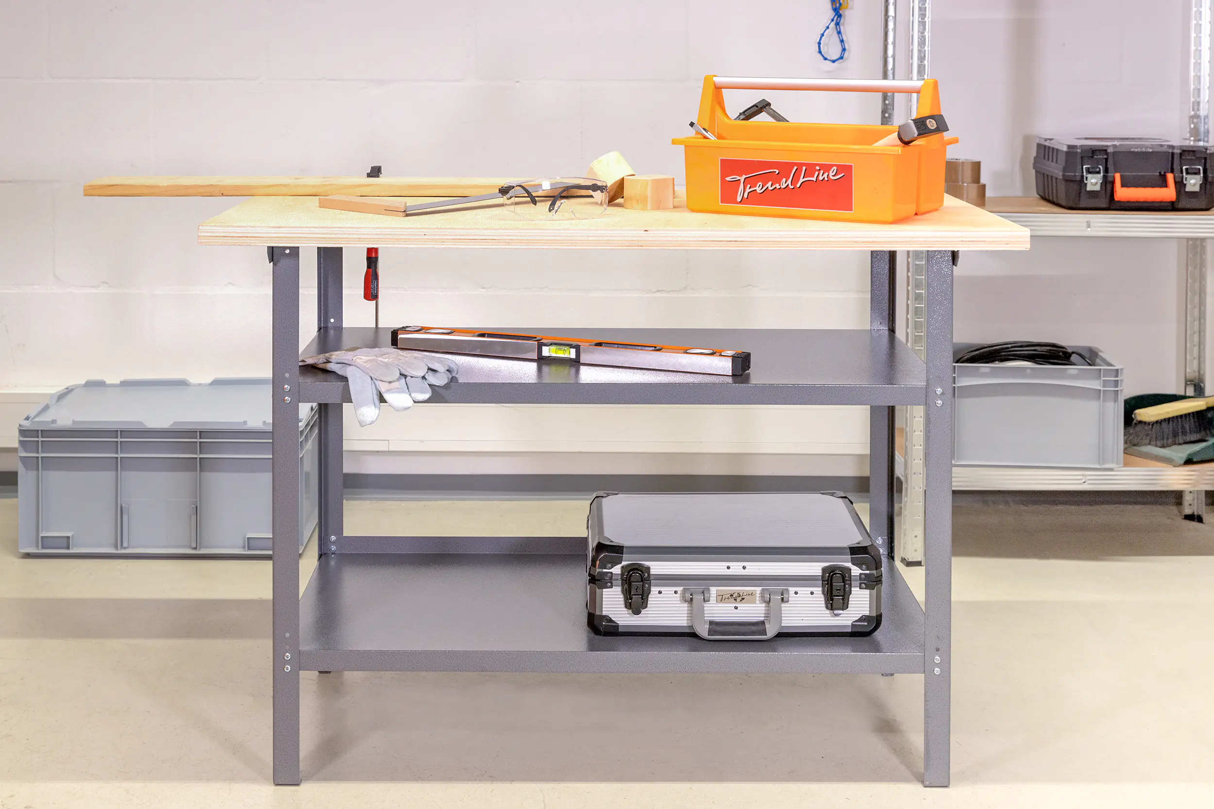 TrendLine Werkbank 120 x 60 x 85 cm TrendLine Werkbank 120 x 60 x 85 cm