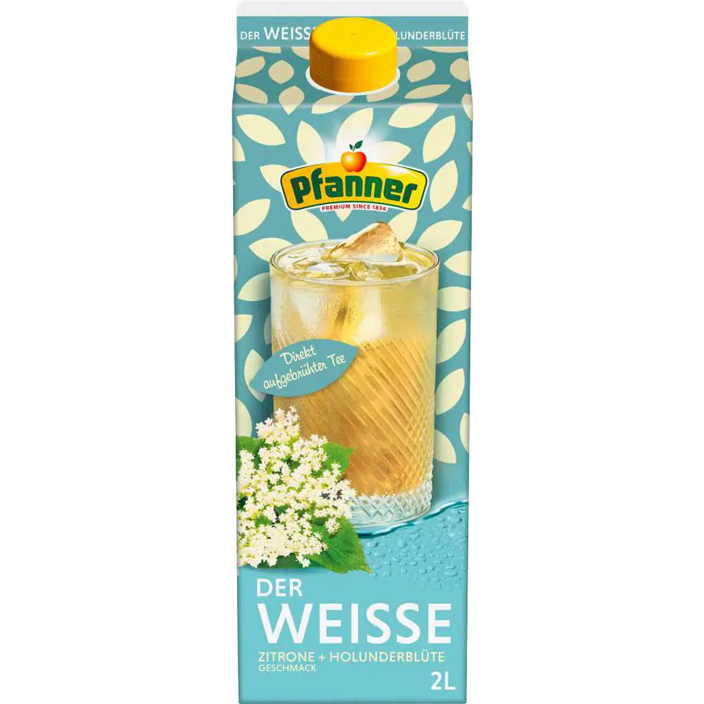 Pfanner Eistee der Weiße 2,0 l