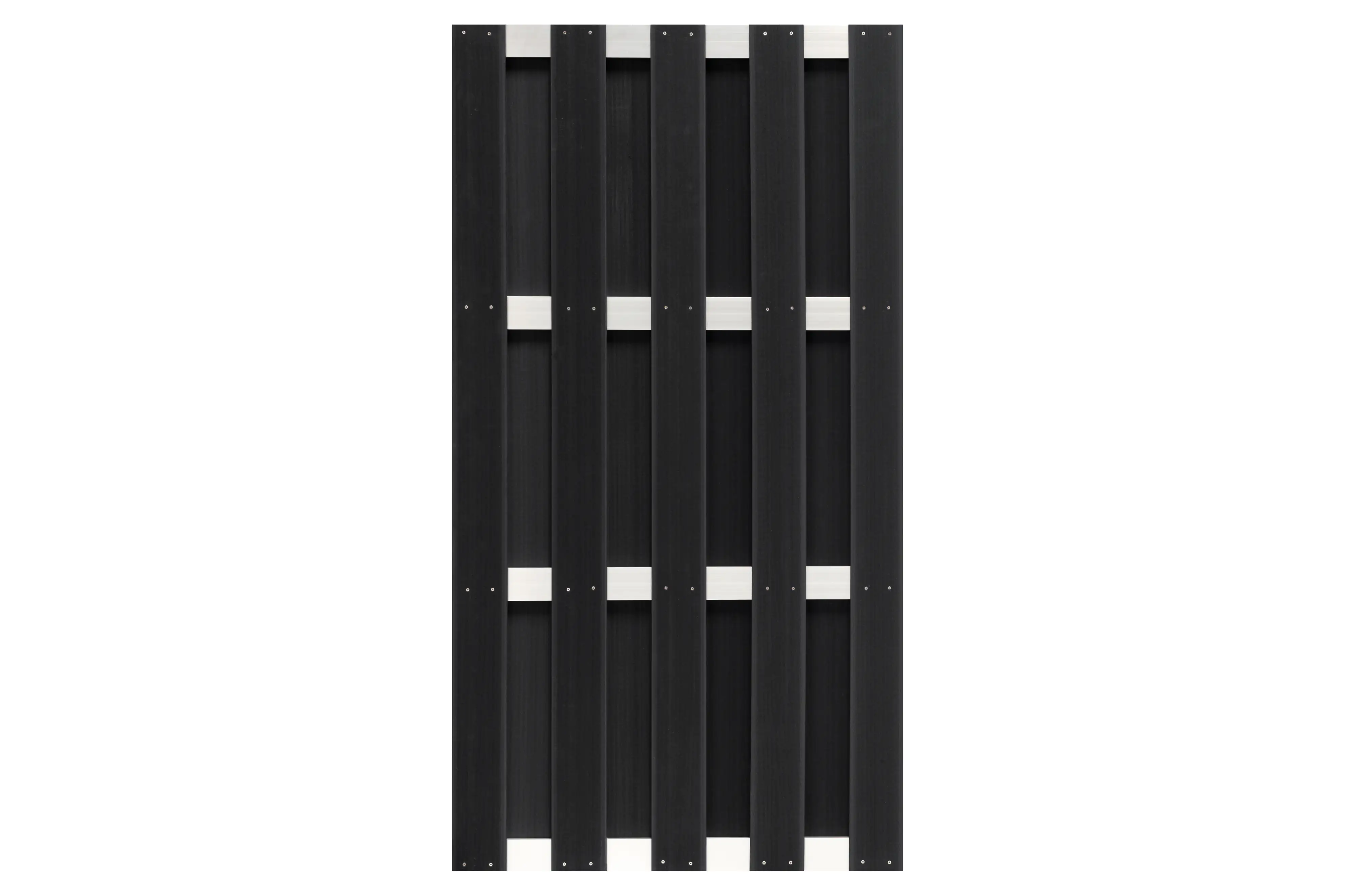 elephant WPC-Sichtschutzzaun Grace Line Schmalelement anthrazit 90 x 180 cm