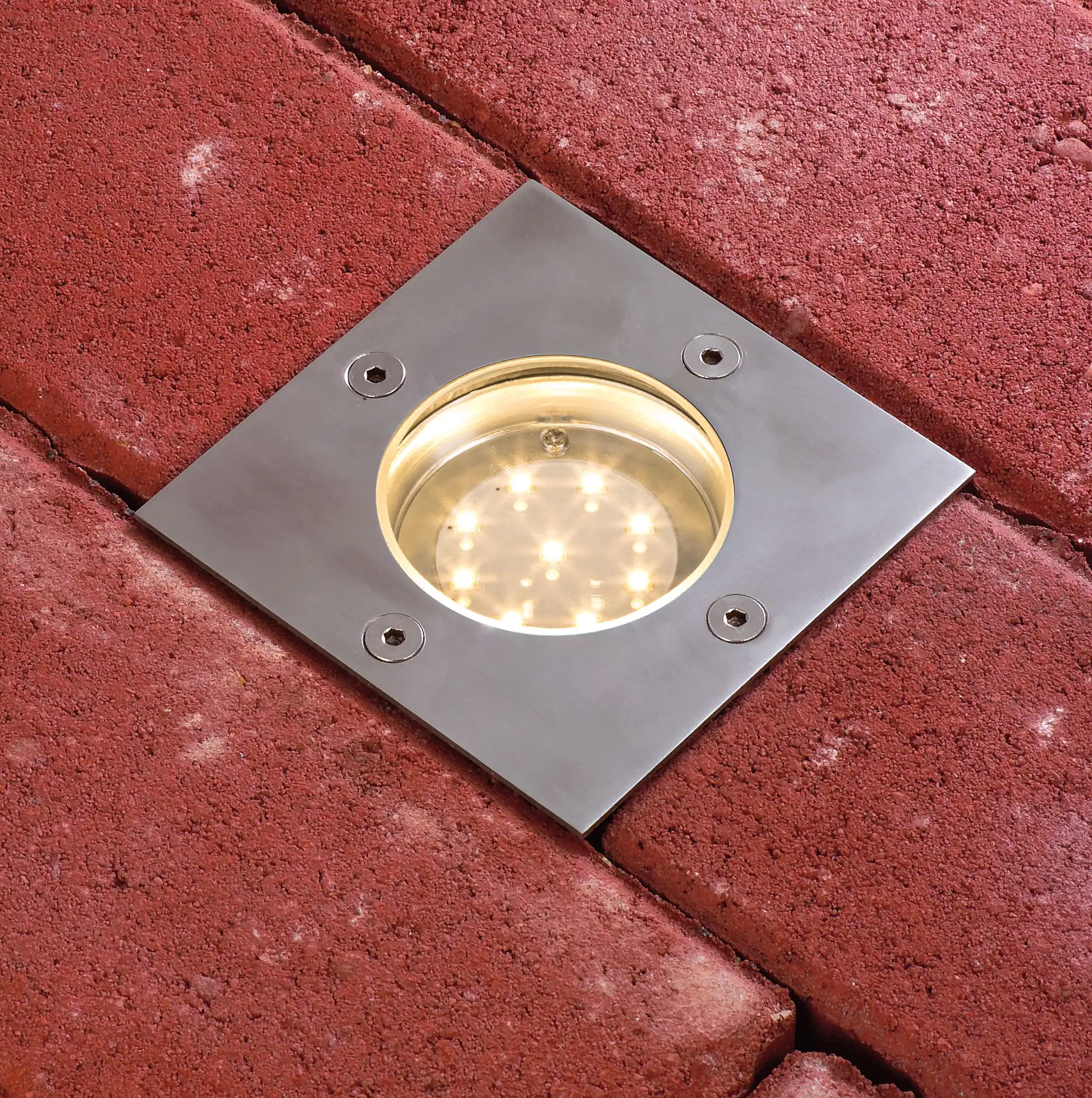 4000870942277_03 Paulmann Plug & Shine Bodeneinbauleuchte Outdoor silber 10 cm warmweiß