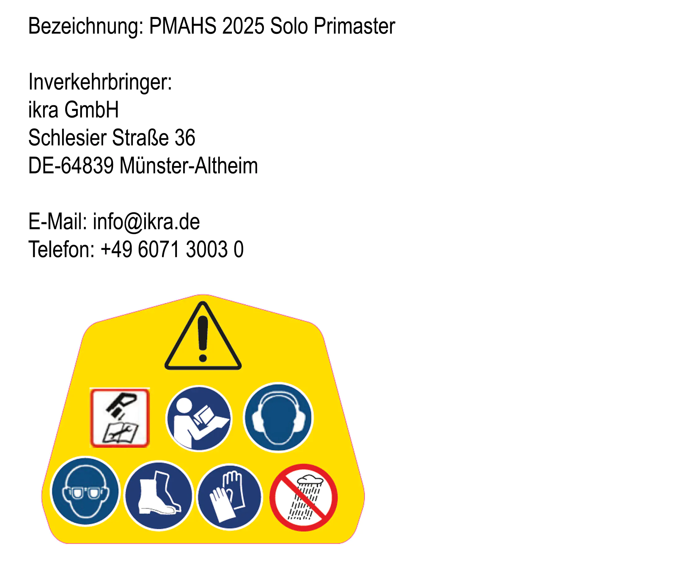 Primaster Akku-Heckenschere PMAHS 2025 Solo