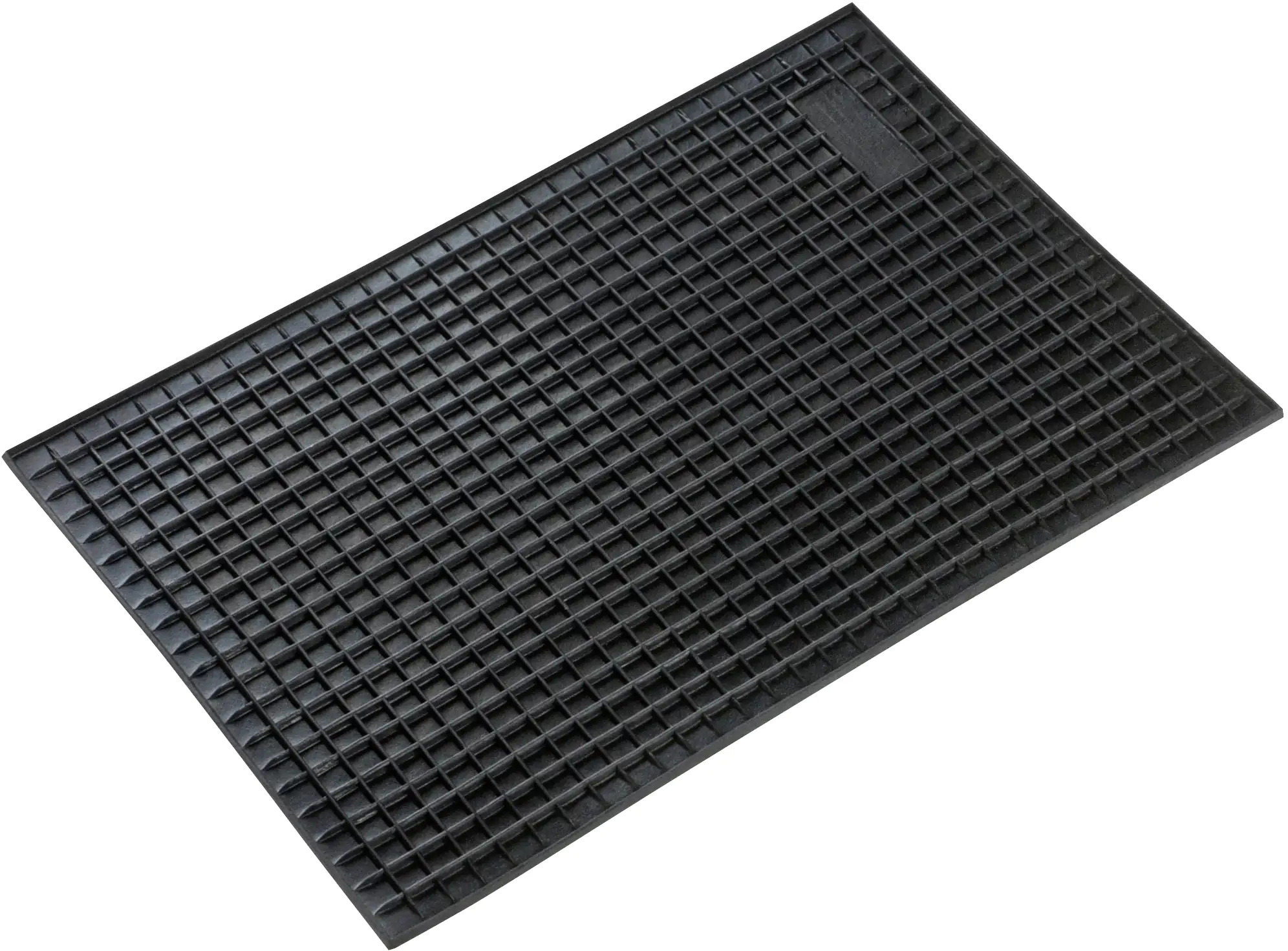 Walser Universal Fußmatte Wabenmatte zuschneidbar 41x28cm schwarz