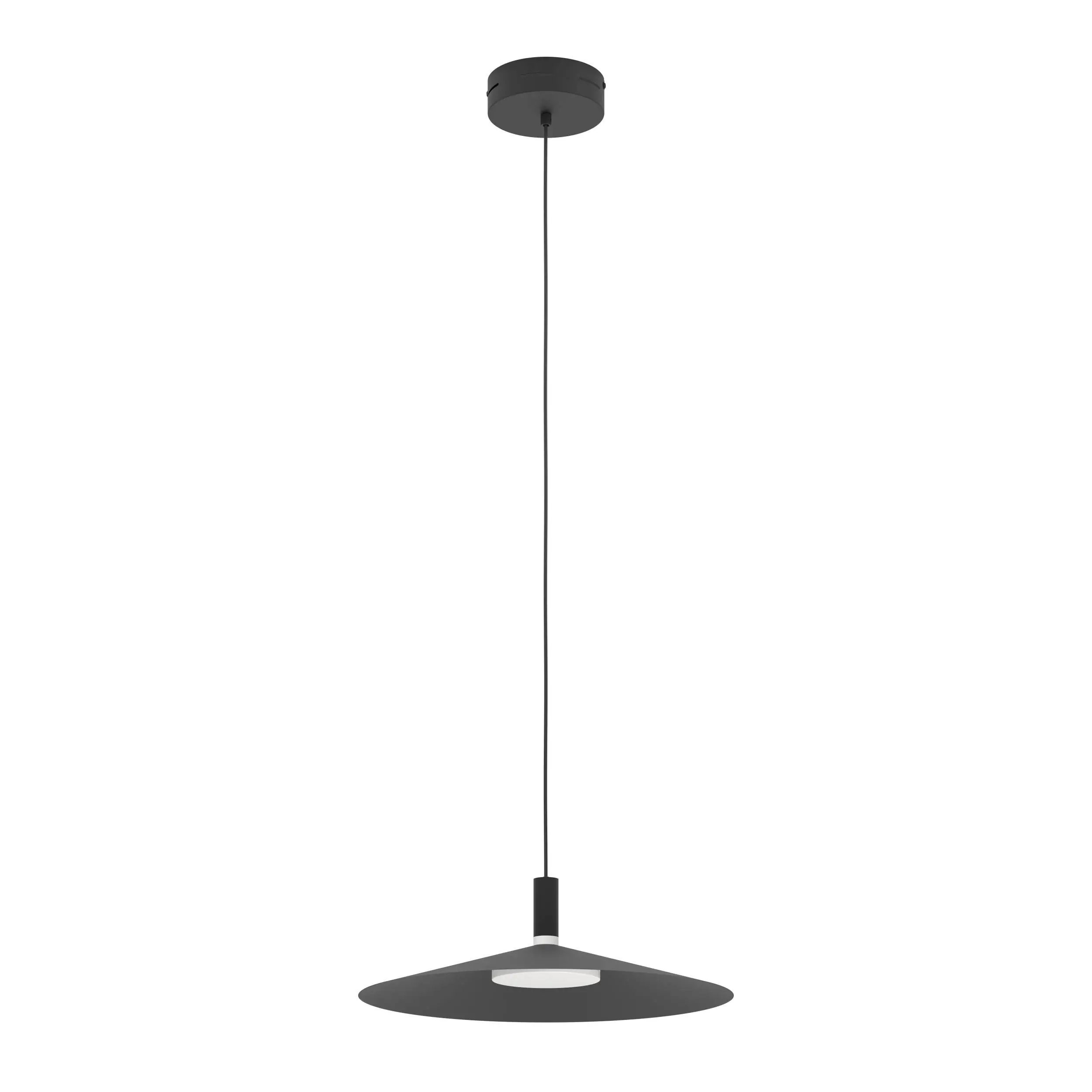 Eglo LED Hängeleuchte Conomavilla-Z schwarz Ø 45 x 120 cm RGB dimmbar