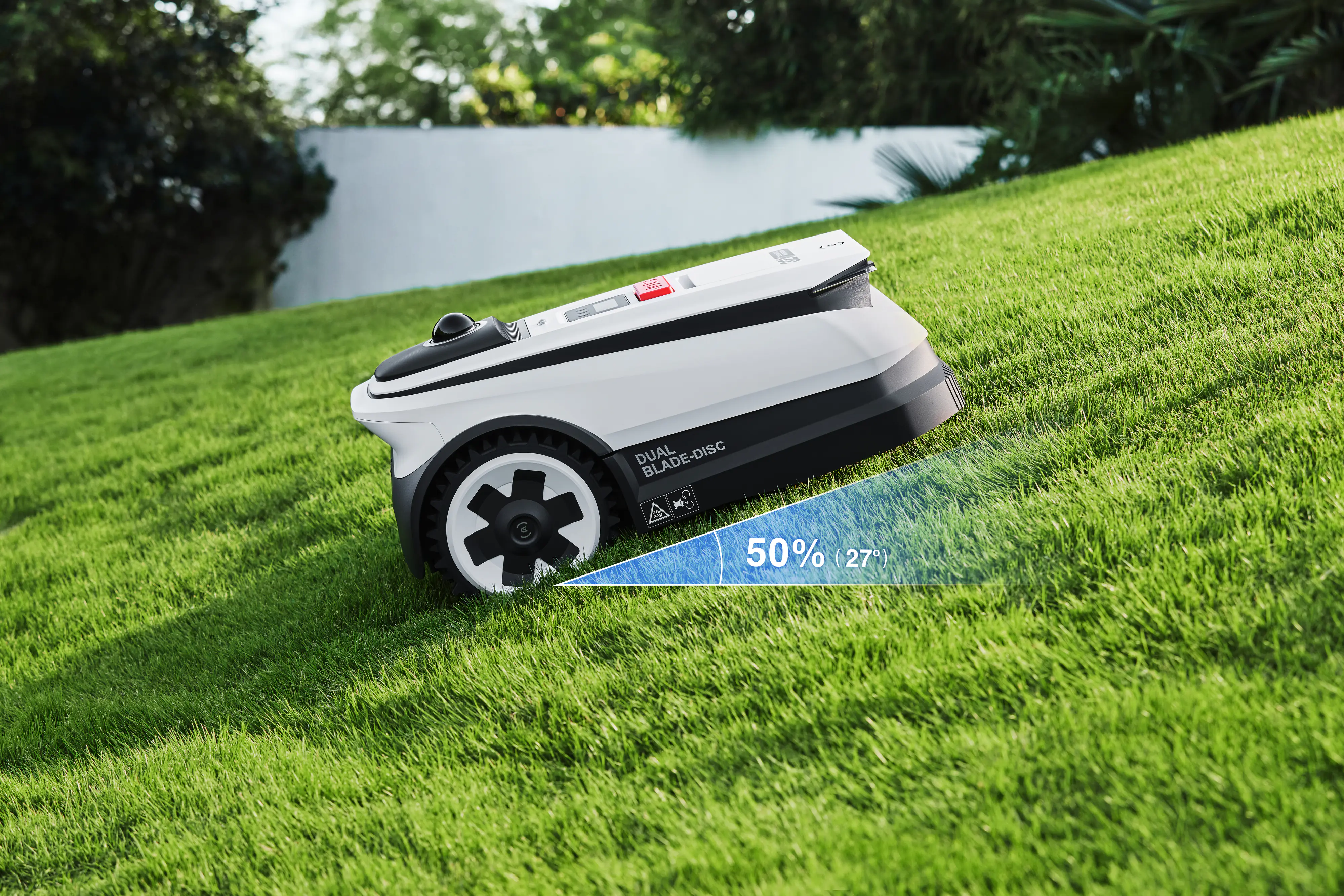 ECOVACS Mähroboter GOAT A3000 LiDAR Pro - 33 cm Schnittbreite 3000 m² 32 V