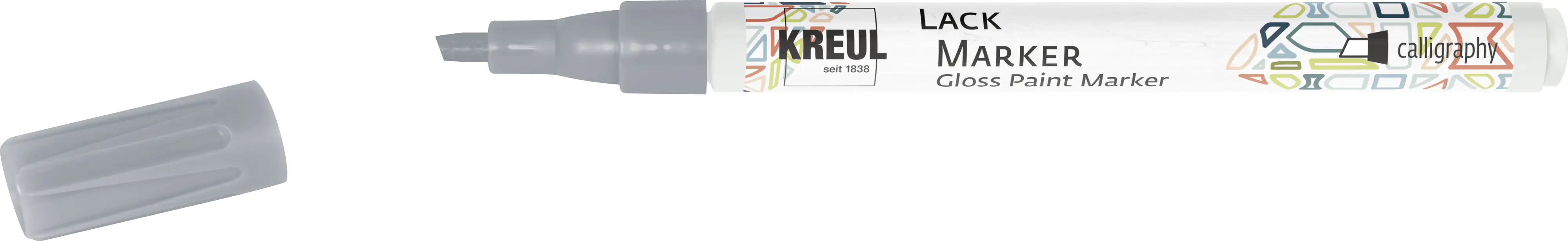 Kreul Lack Marker calligraphy silber 1 - 3 mm