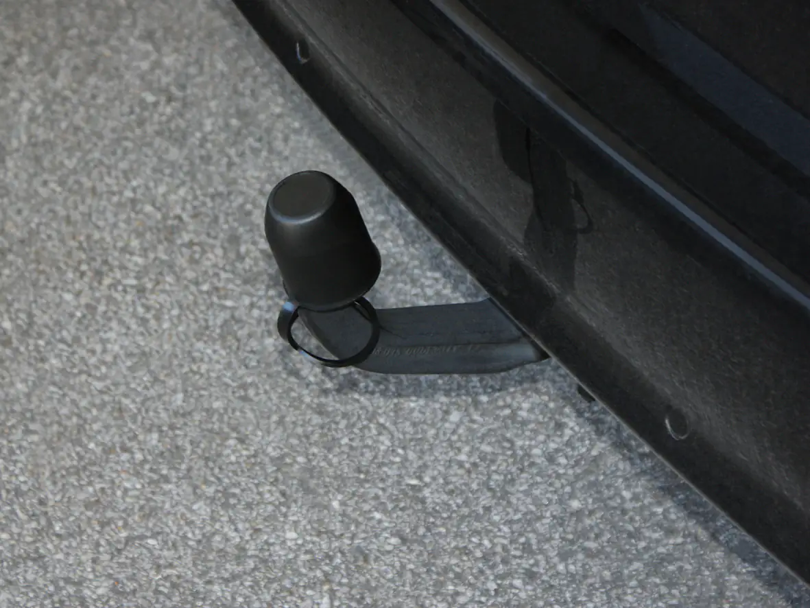 LAS Schutzkappe für Kupplungskugel mit Schlaufe schwarz