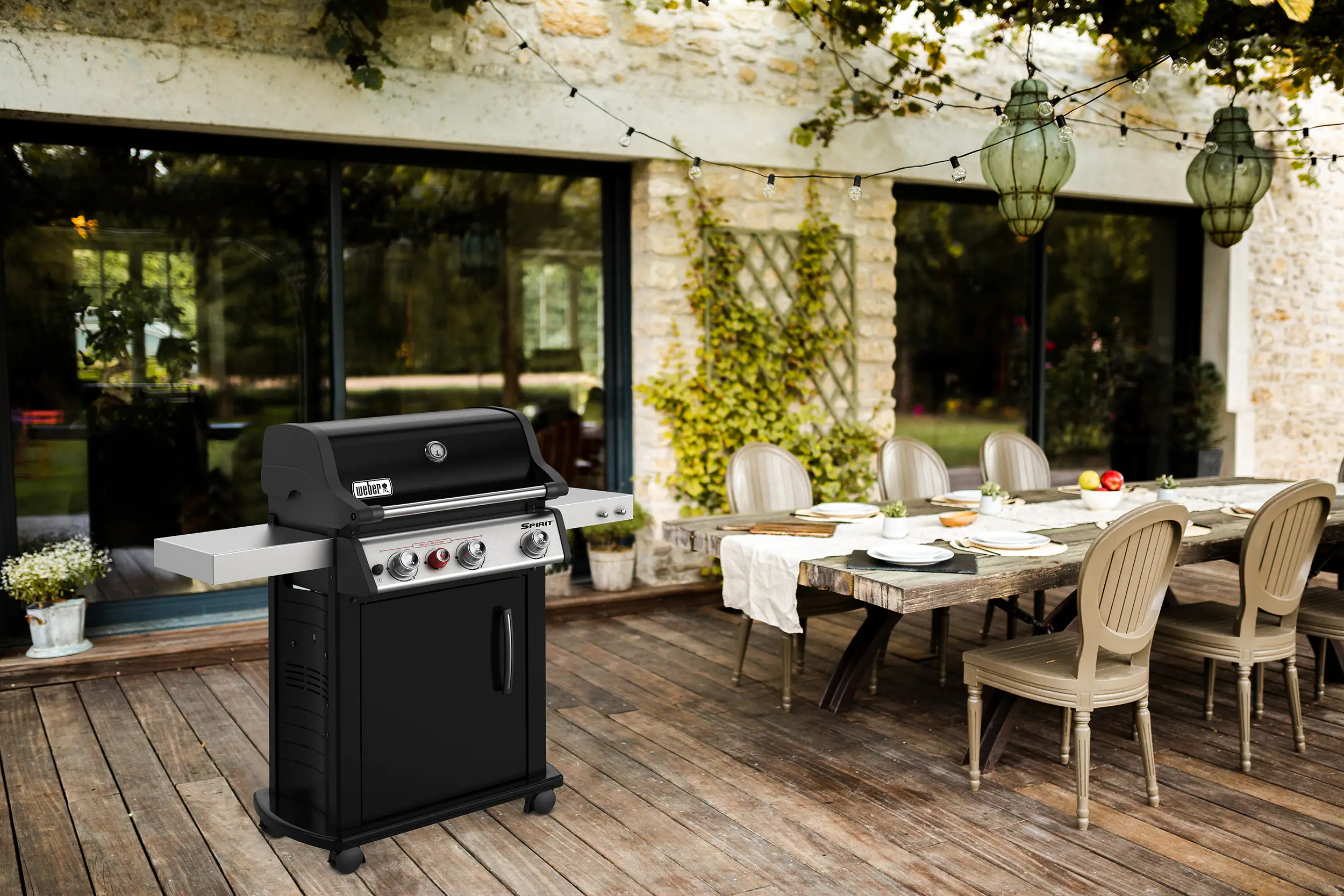 Weber Gasgrill Spirit E-325S GBS - mit Sear Zone; Grillfläche: 61x45 cm Weber Gasgrill Spirit E-325S GBS - mit Sear Zone; Grillfläche: 61x45 cm