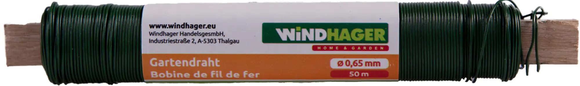 Windhager Gartendraht 50 m, grün