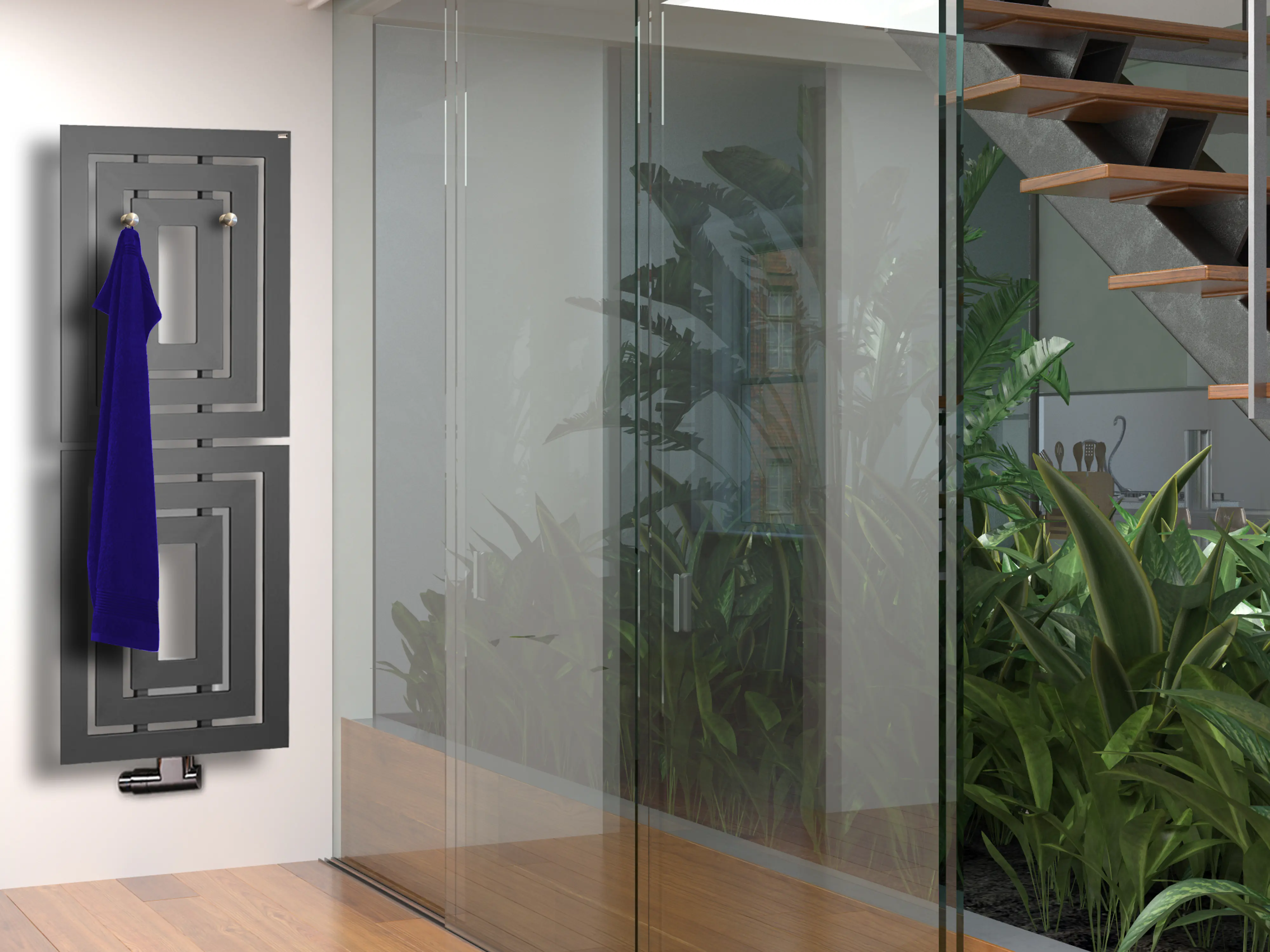 Szagato Badheizkörper Insight 162 x 60 moon 1224 Watt