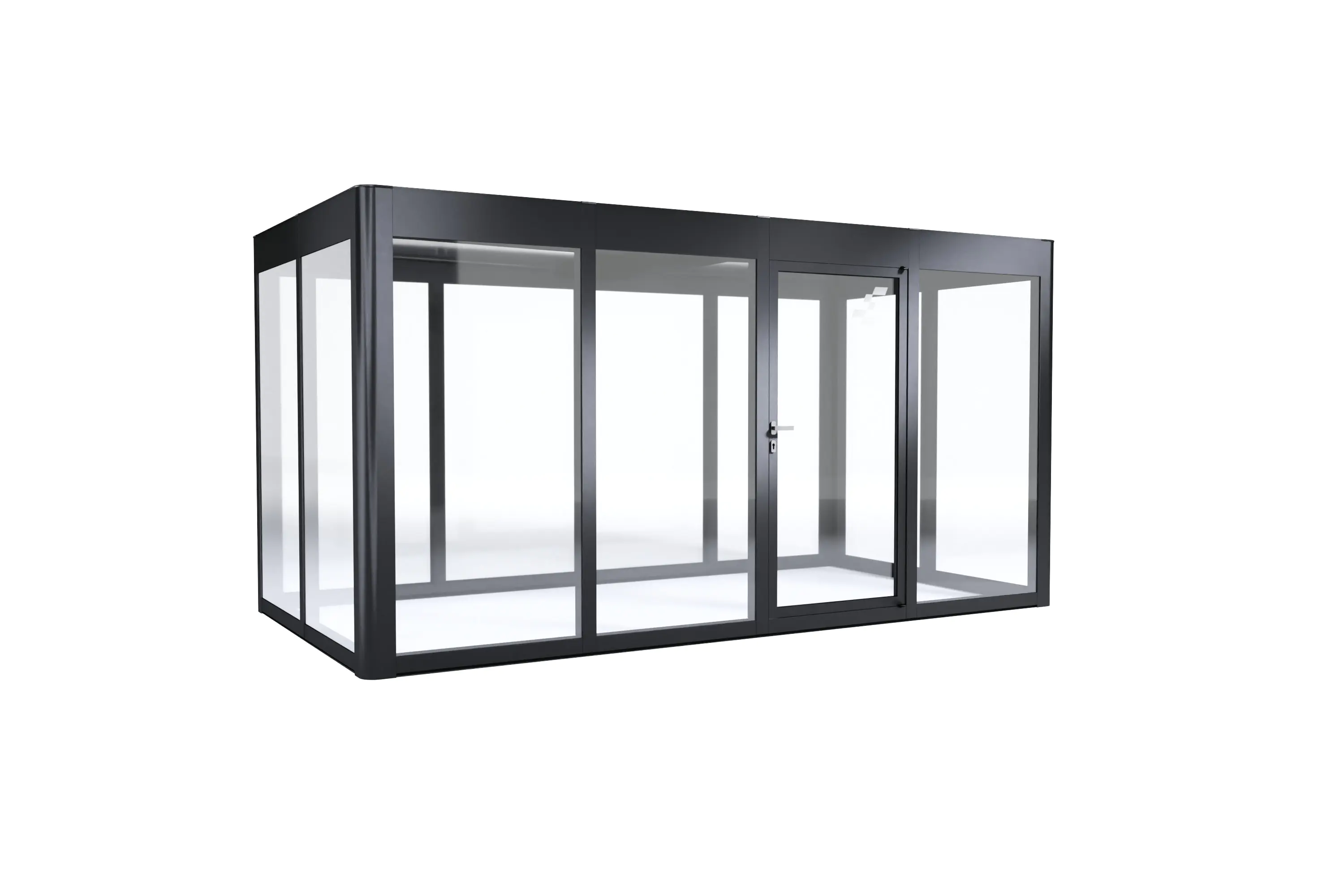 SunElements SunGarden Gartenhaus Infinity 4.2 443 x 233 cm anthrazit-metallic