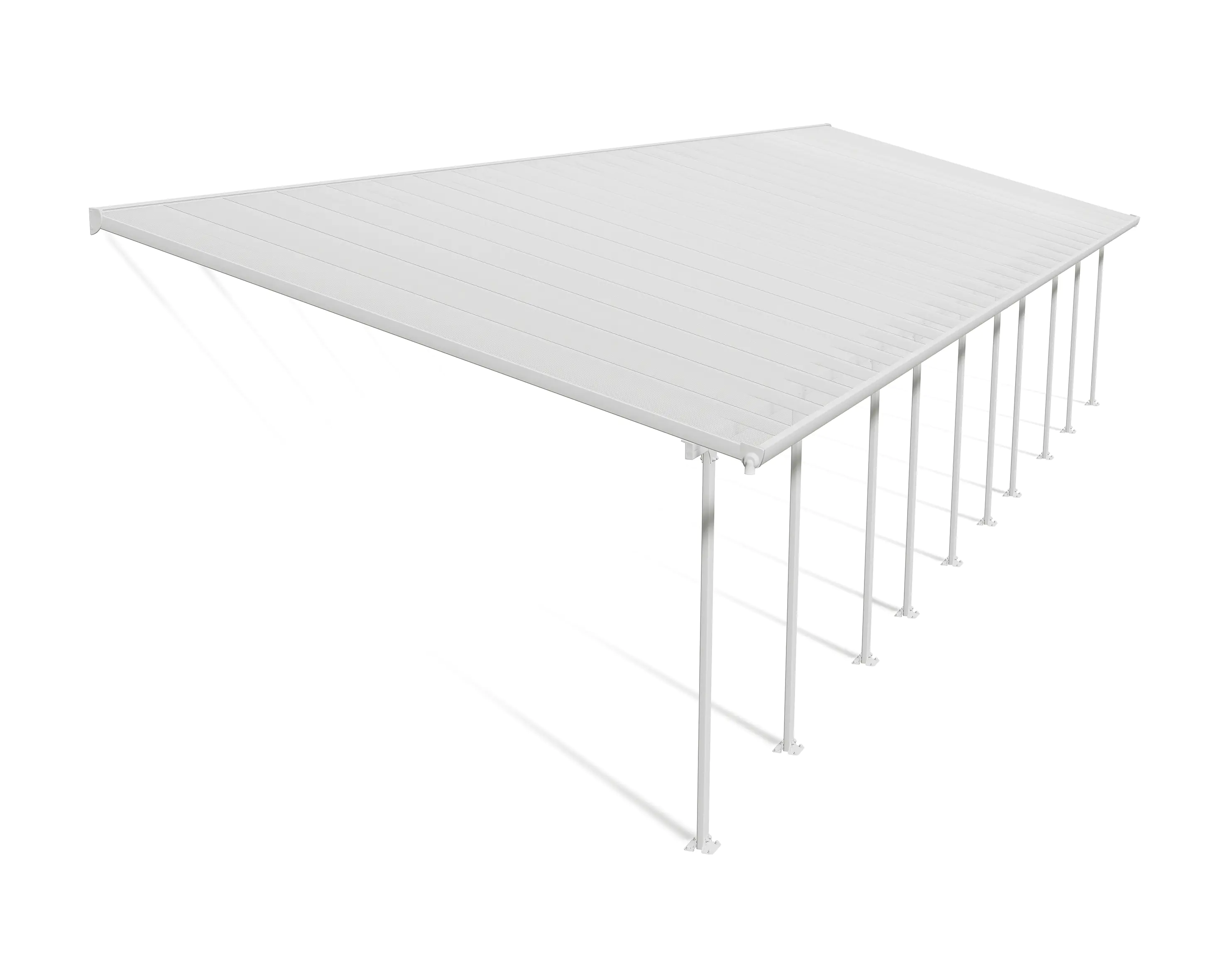 Canopia Terrassendach 1456 x 400 cm weiß