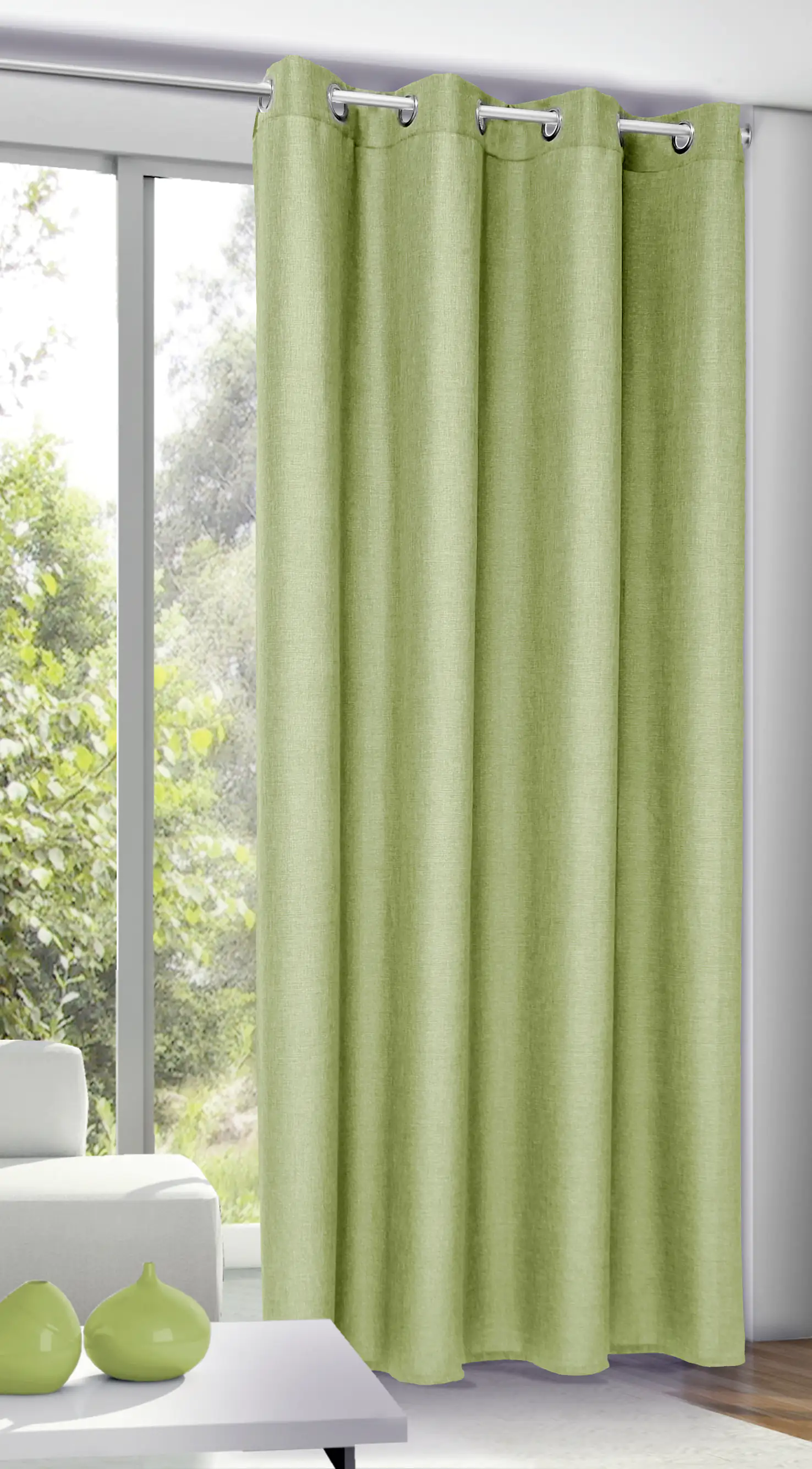 Neusser Collection Ösenschal Franz grün, 245 x 135 cm