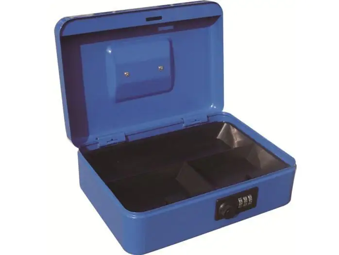 TrendLine Geldkassette blau