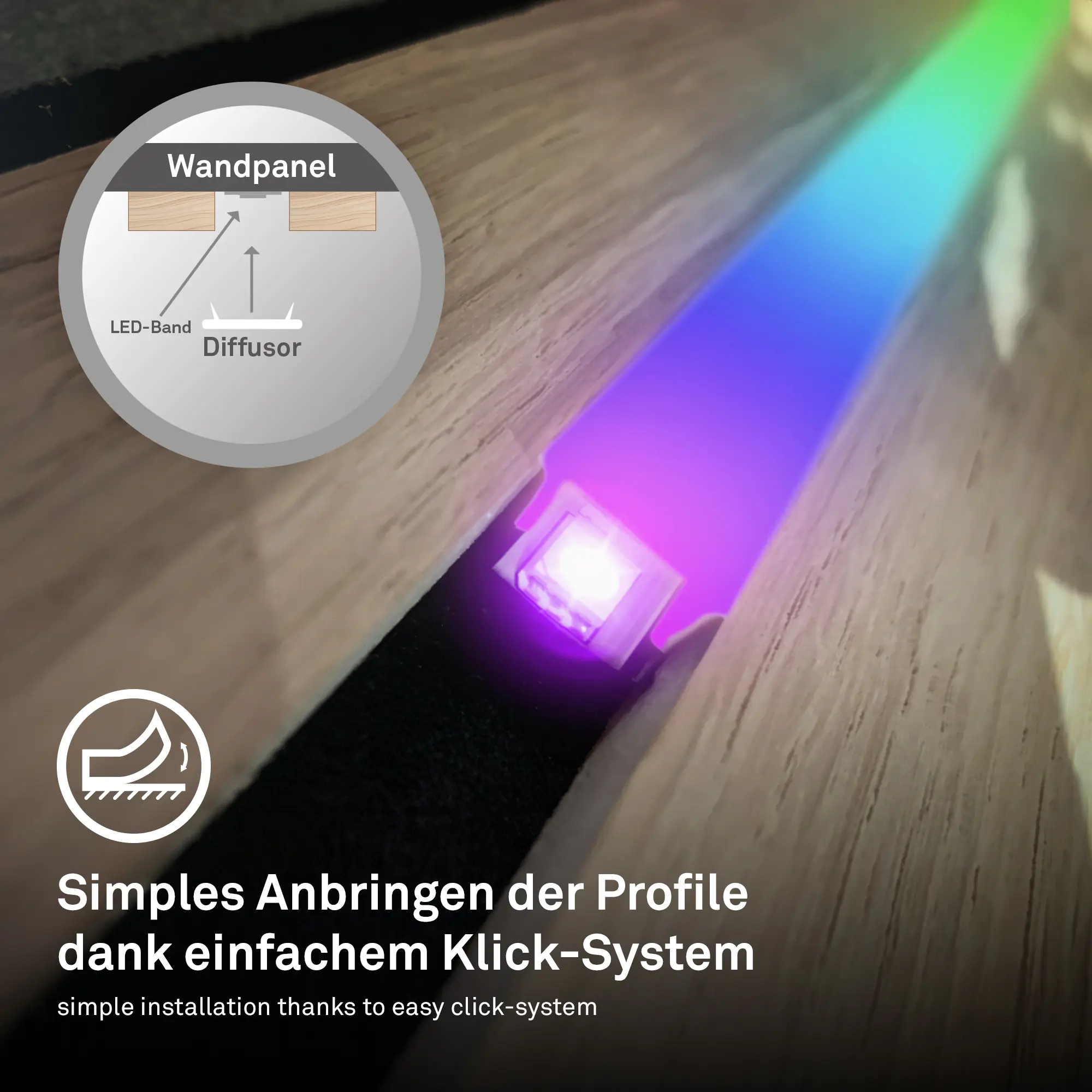 Pimp your Panel PC Profil Diffusor Kunstoff 130 cm Milchglas Optik 16-17 mm Pimp your Panel PC Profil Diffusor Kunstoff 130 cm Milchglas Optik 16-17 mm