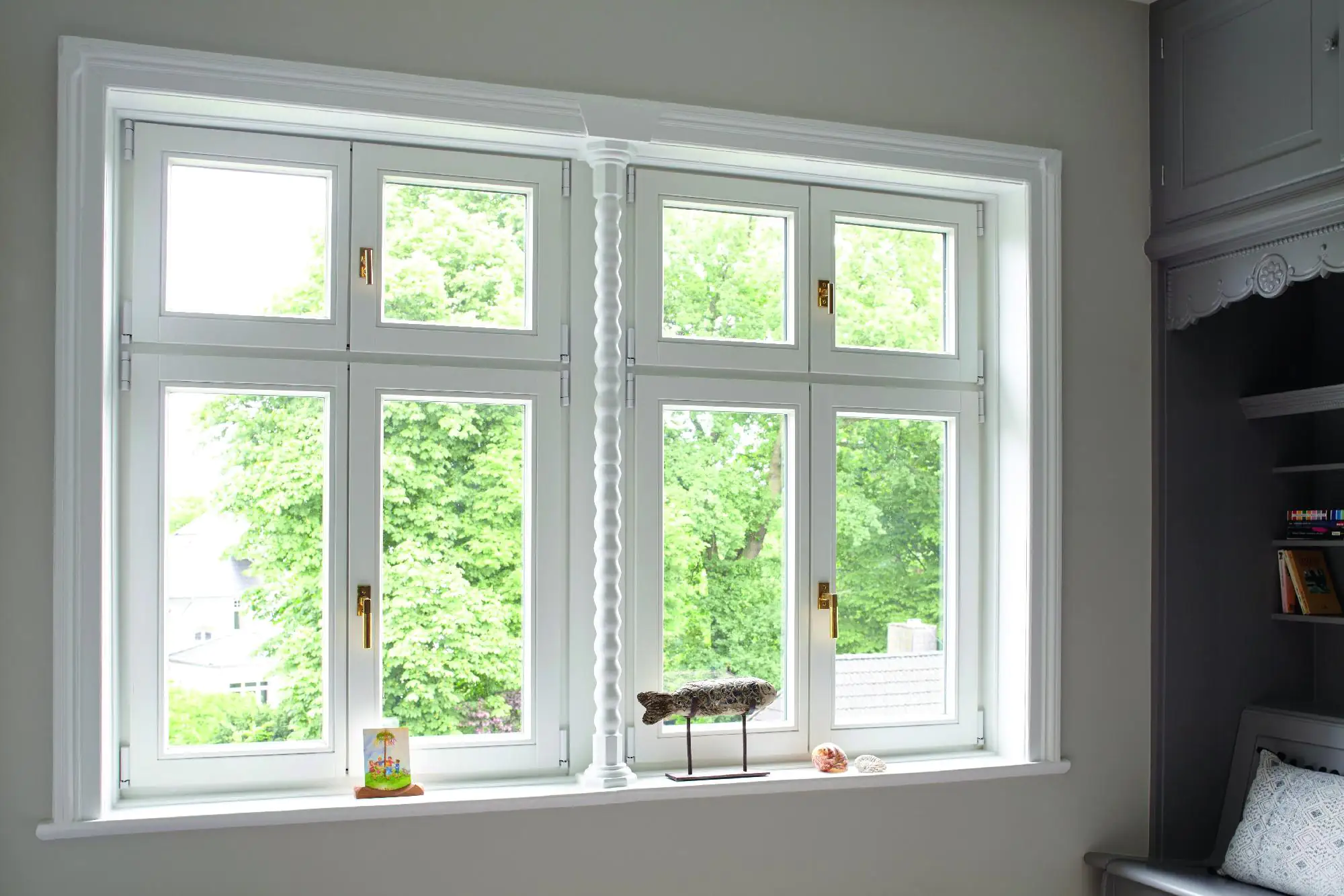 Alpina Weißlack für Fenster & Türen 300 ml weiß seidenmatt