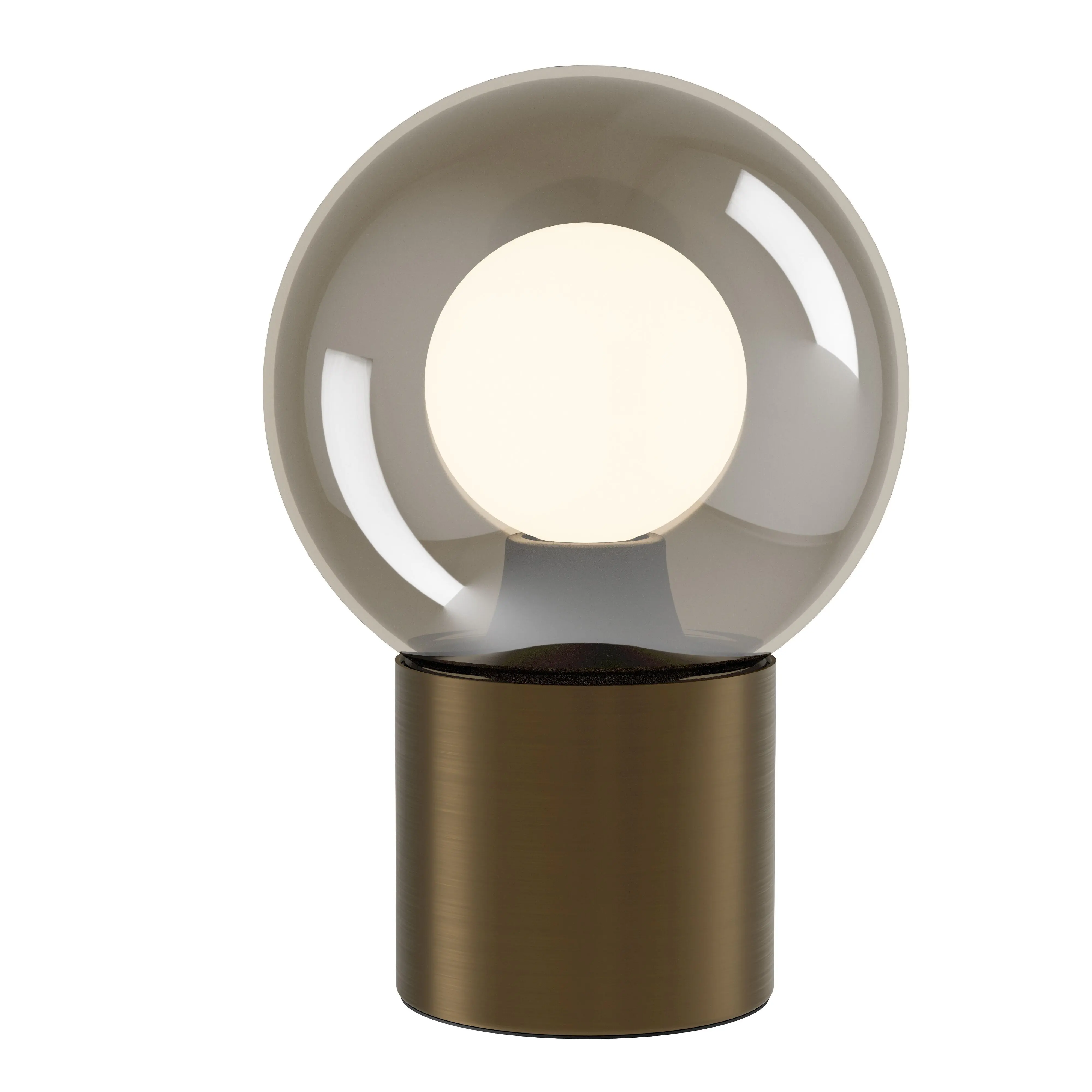 Eglo Tischleuchte Bravino E14 Ø 12 x 17,5 cm bronze/braun