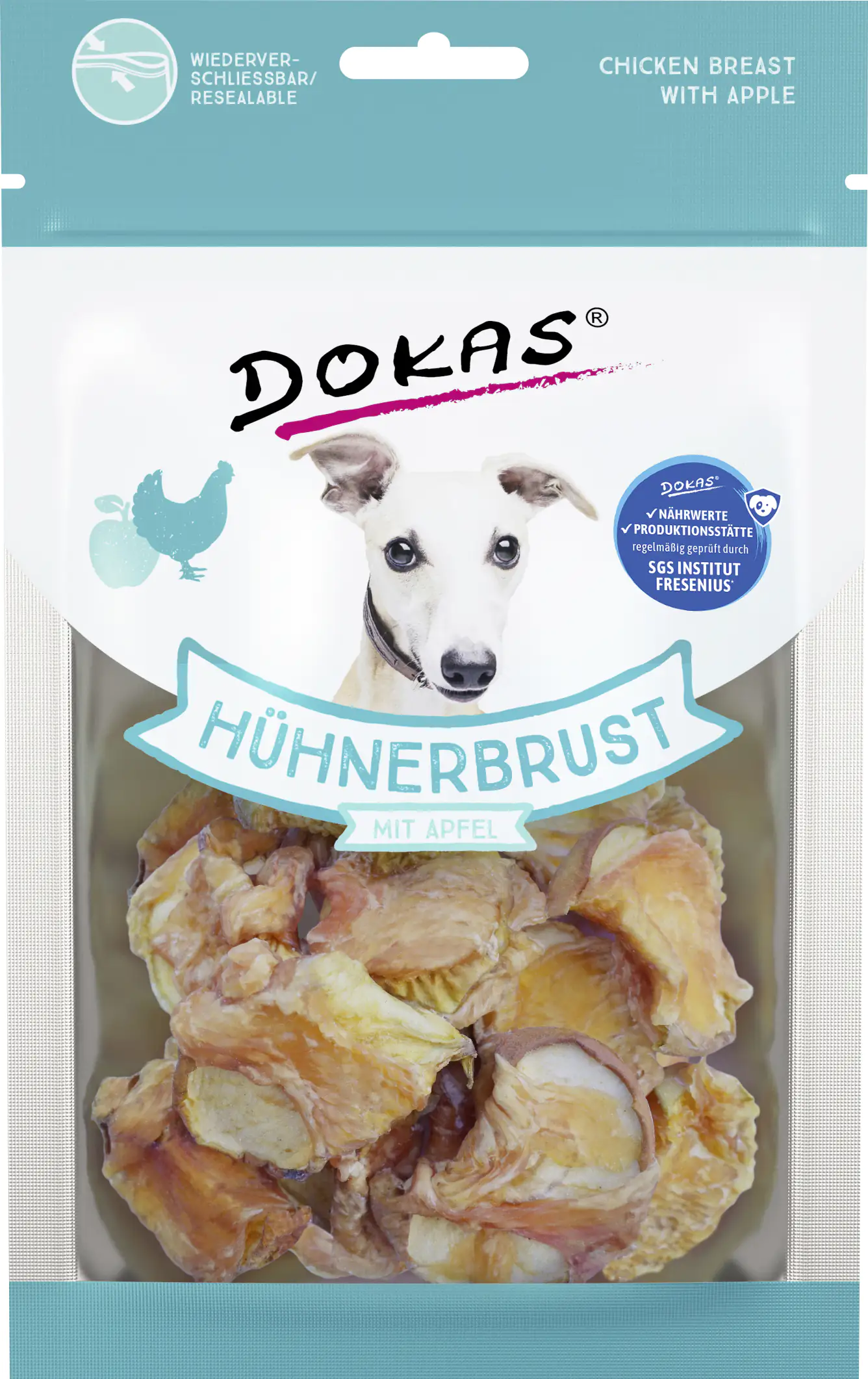 Dokas Hühnerbrust mit Apfel 70 g