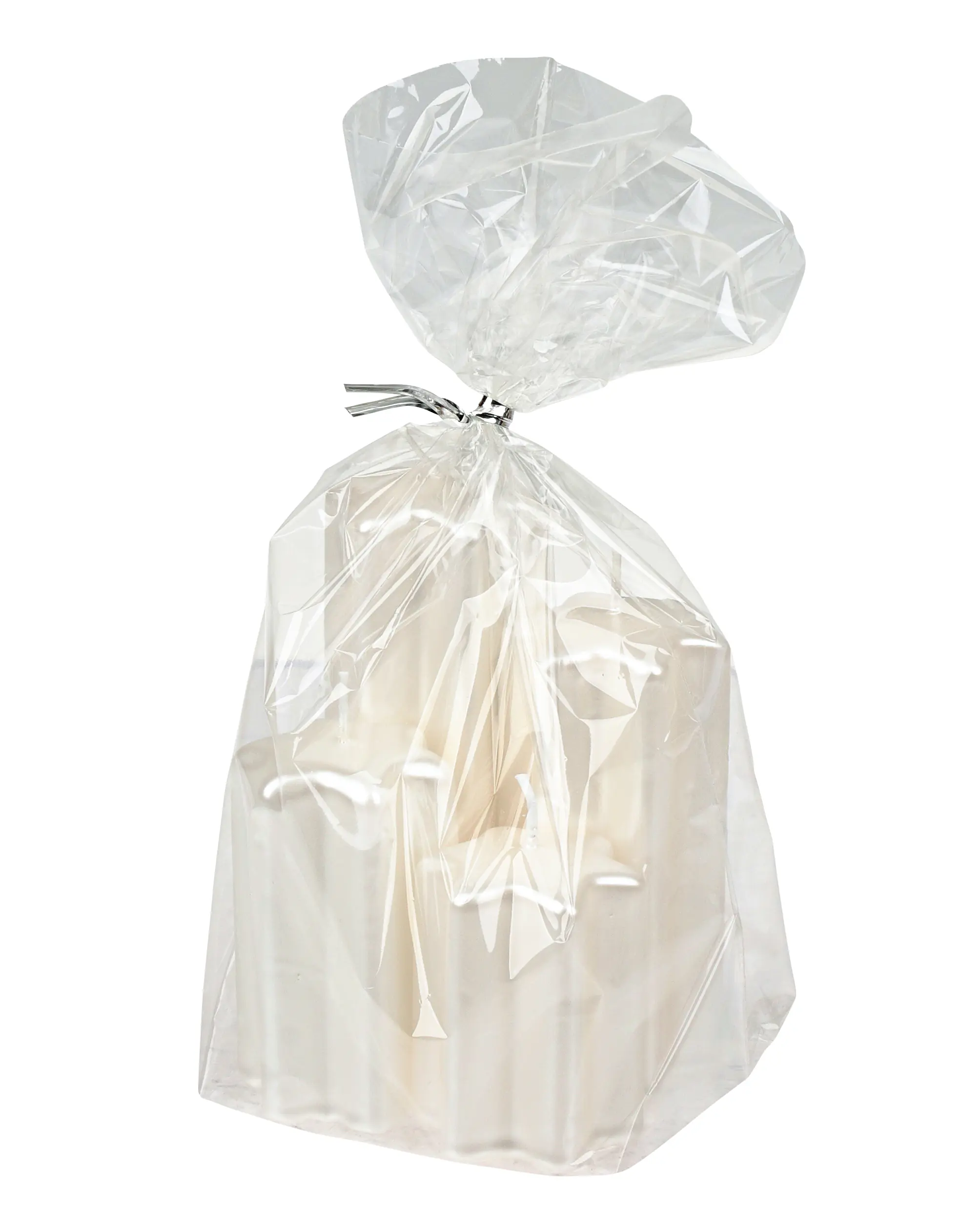 Steinhart Sternkerzenset Edelglanz Ø 5 x 6-12 cm weiß 4er Pack