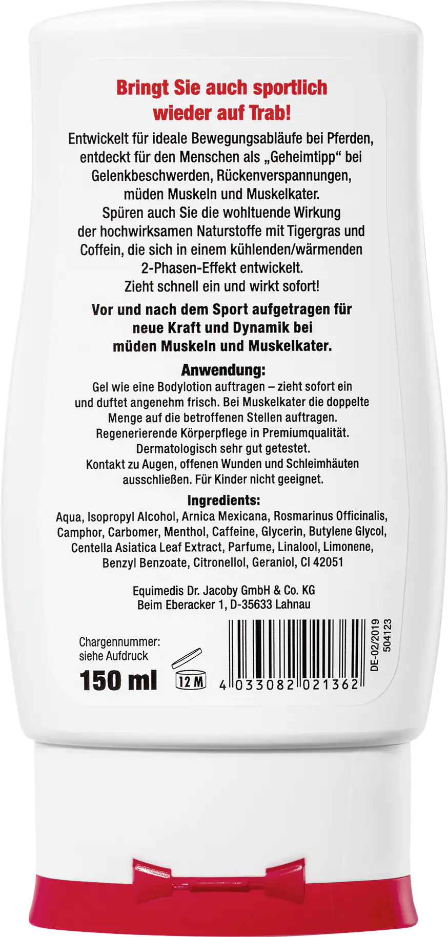 Dr. Jacoby's original Pferdesalbe Sport 120 ml