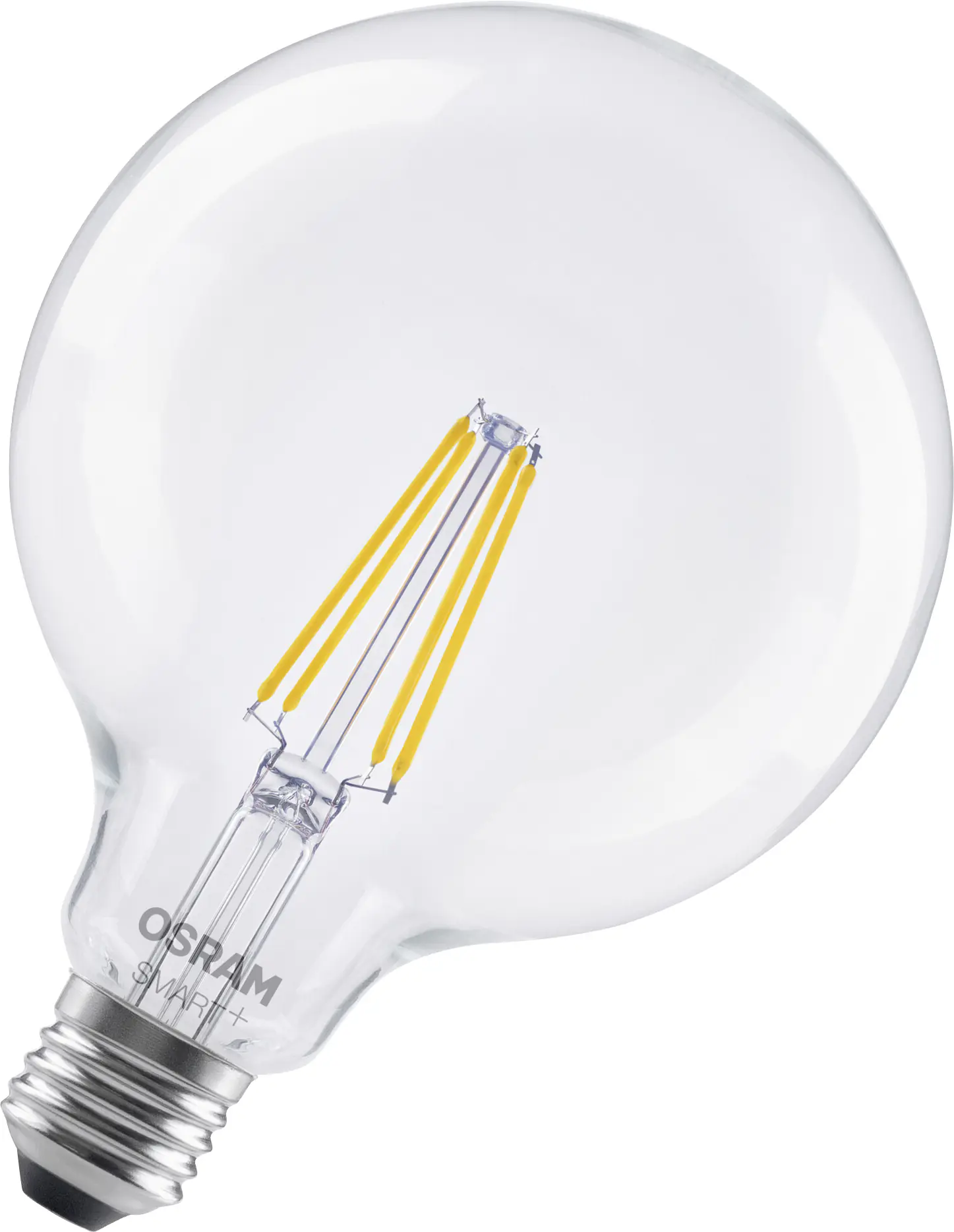 Osram SMART+ Matter Leuchtmittel E27 Globe 6W dimmbar warmweiß