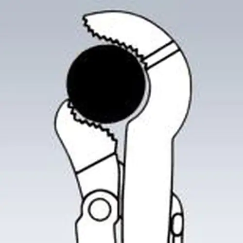 Knipex Eckrohrzange 2 540 mm