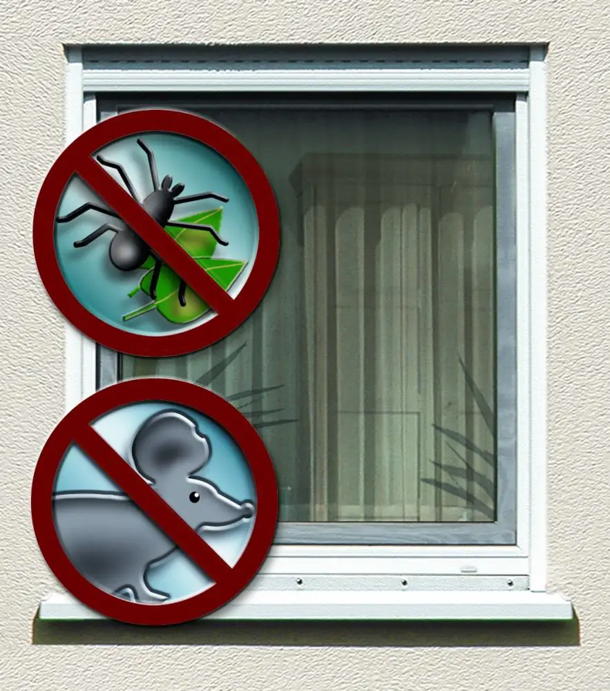 Schellenberg Fliegengitter Minirolle 100 x 250 cm weiß kürzbar