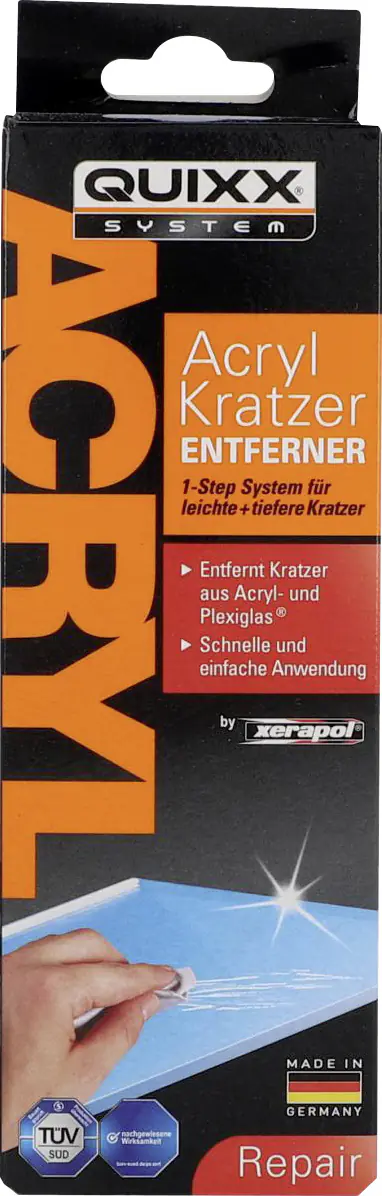 QUIXX Acryl Kratzerentferner Set