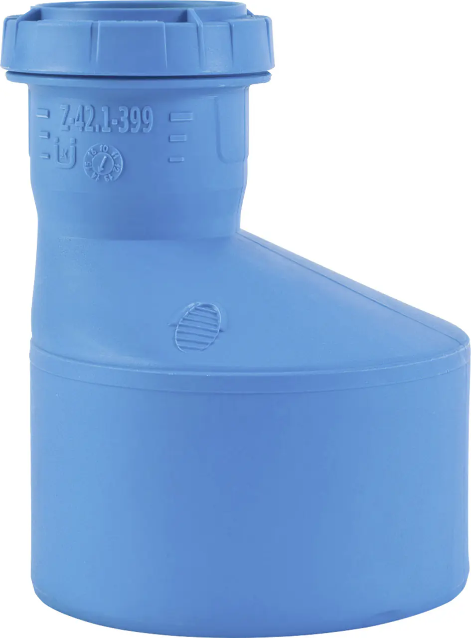 Marley Übergangsrohr dBlue DN 110/90 schalldämmend 14 cm blau