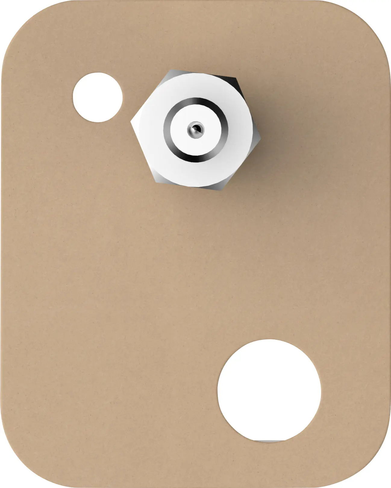 tesa Klebeschraube Traglast 5 kg, 2 Stück tesa Klebeschraube Traglast 5 kg, 2 Stück