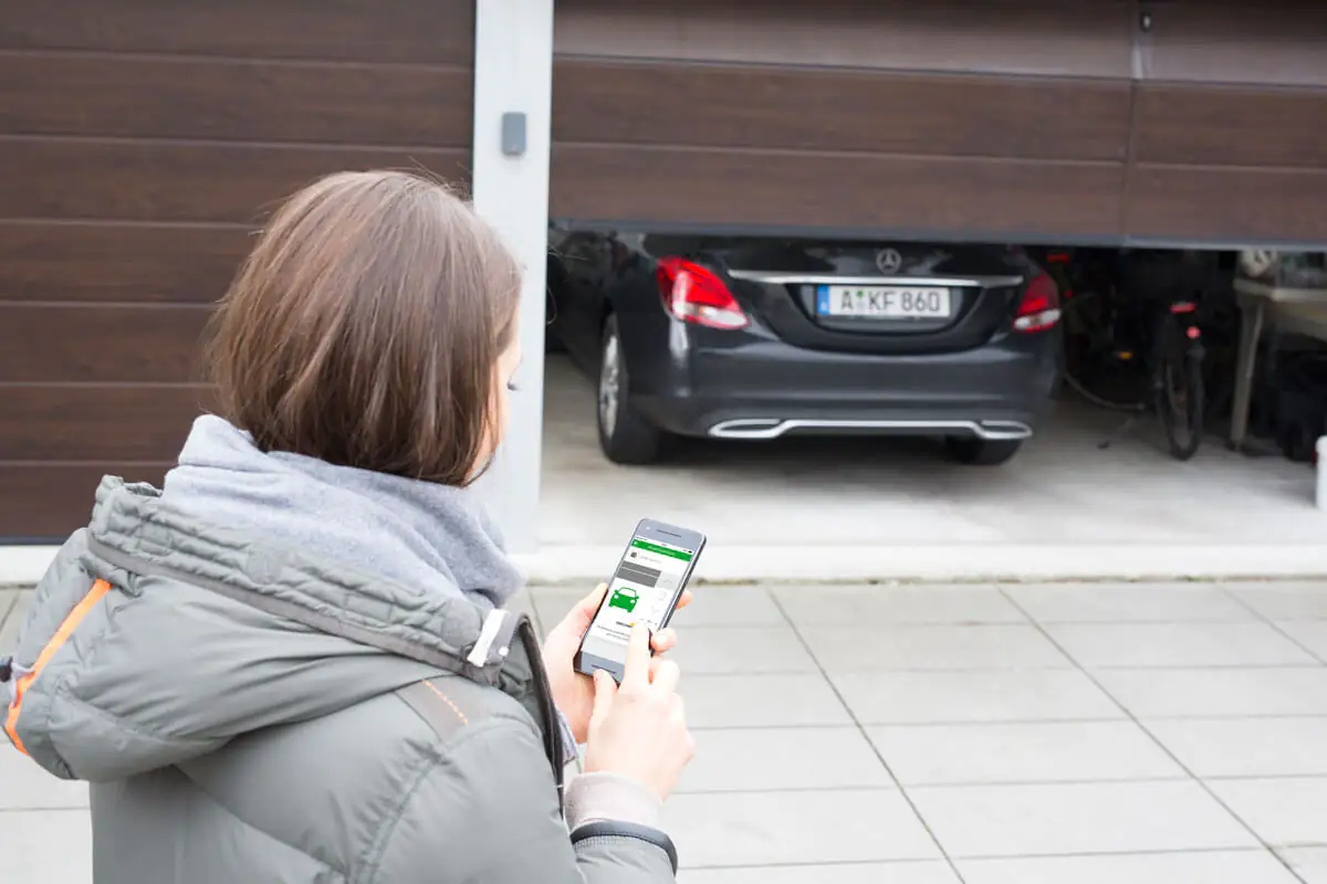 Schellenberg Garagentorantrieb SD10 Premium Smart Home System möglich,